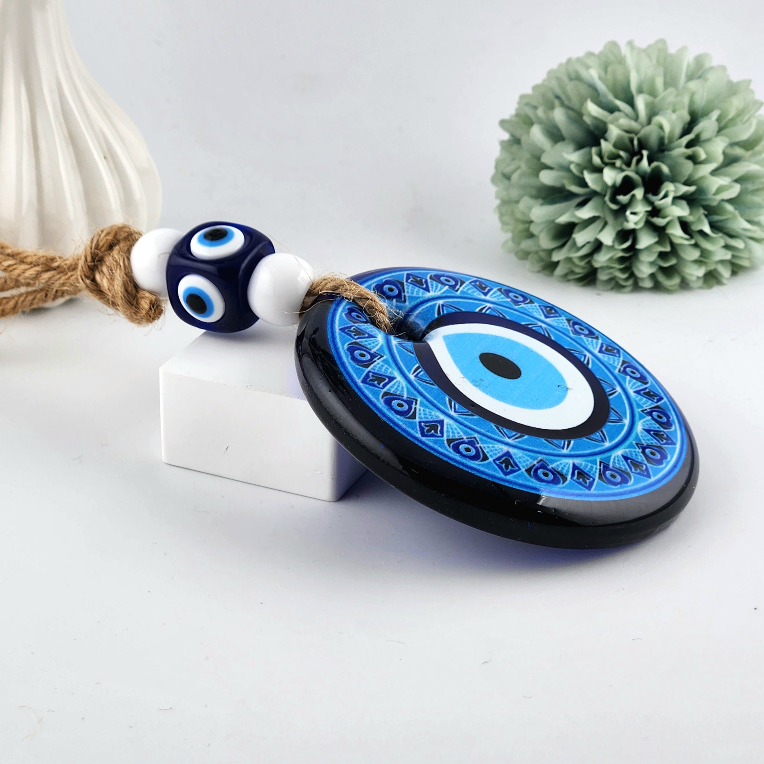 Hanging Small Glass Evil Eye