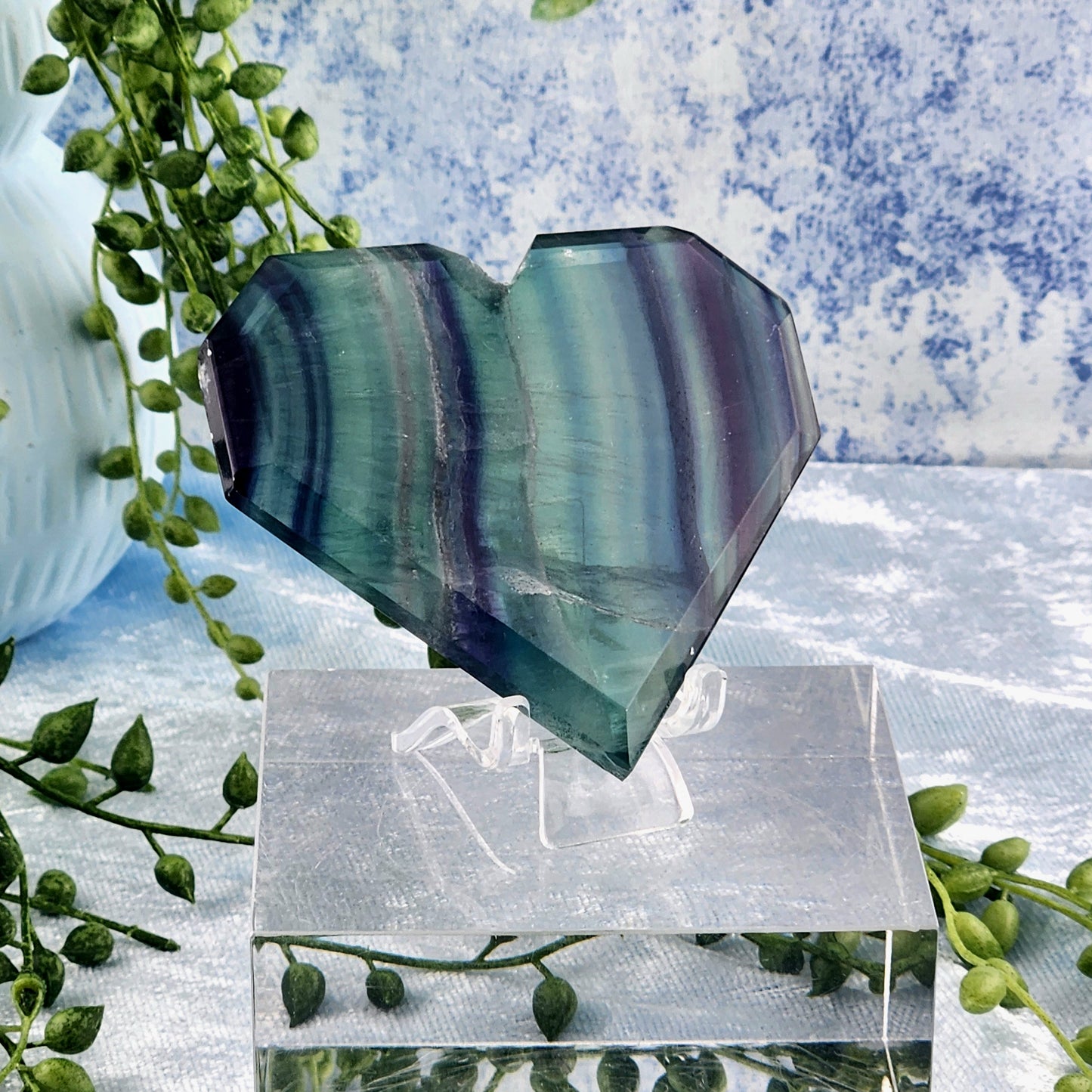 Fluorite Heart