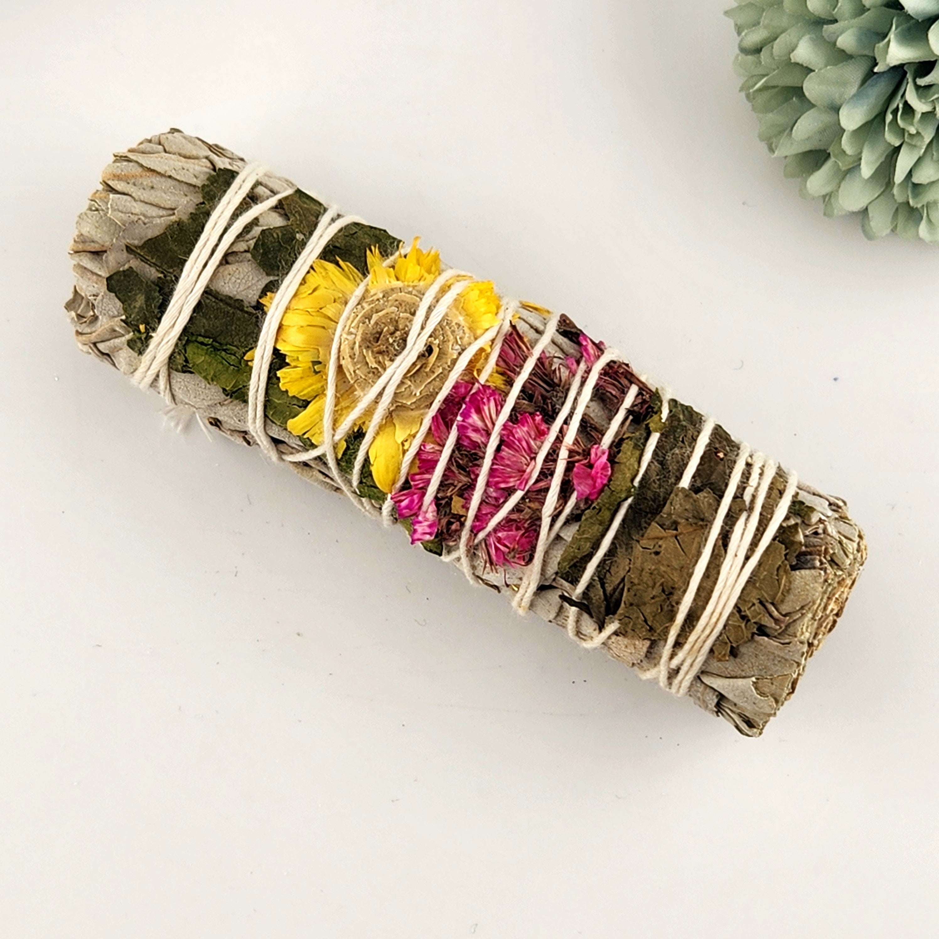 Sage - White Sage & Sunflower