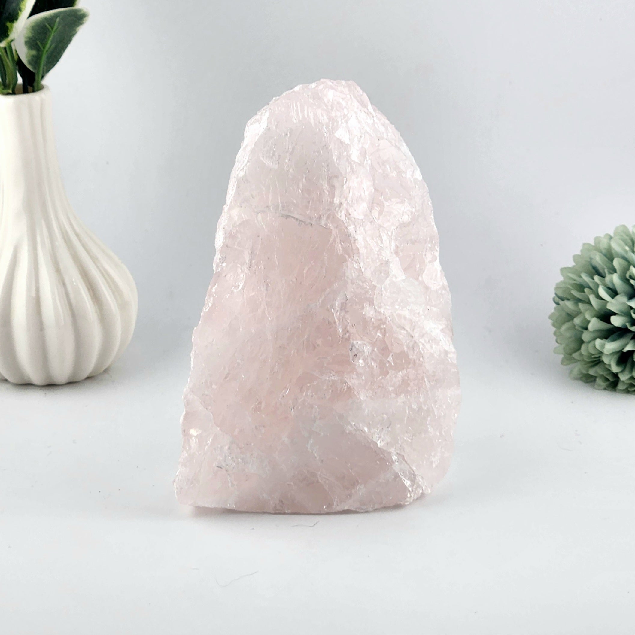 Raw Rose Quartz Freeform