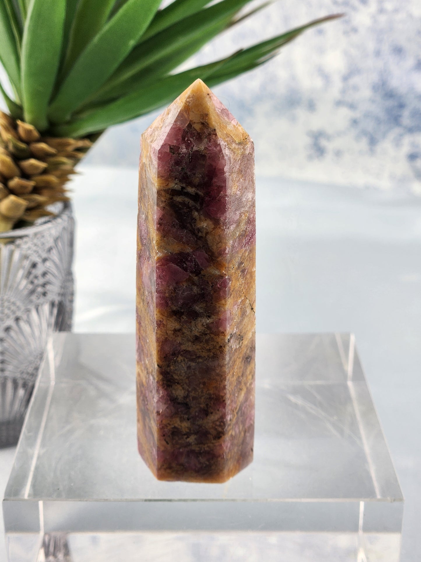 Pink Tourmaline Point