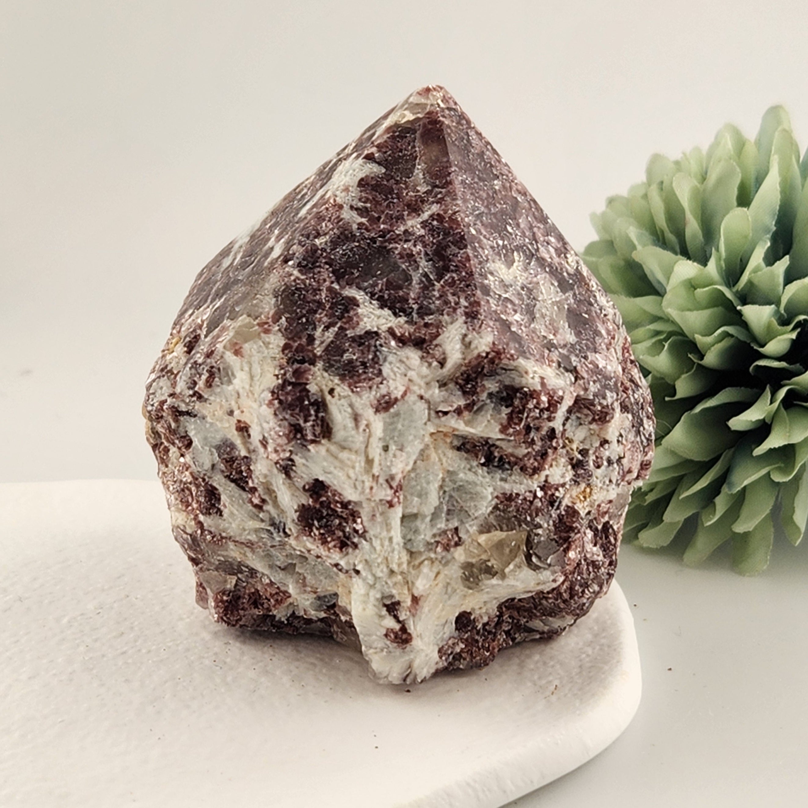 Lepidiolite Polished Point