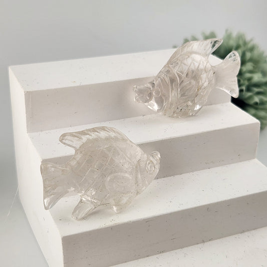 Clear Quartz Fish