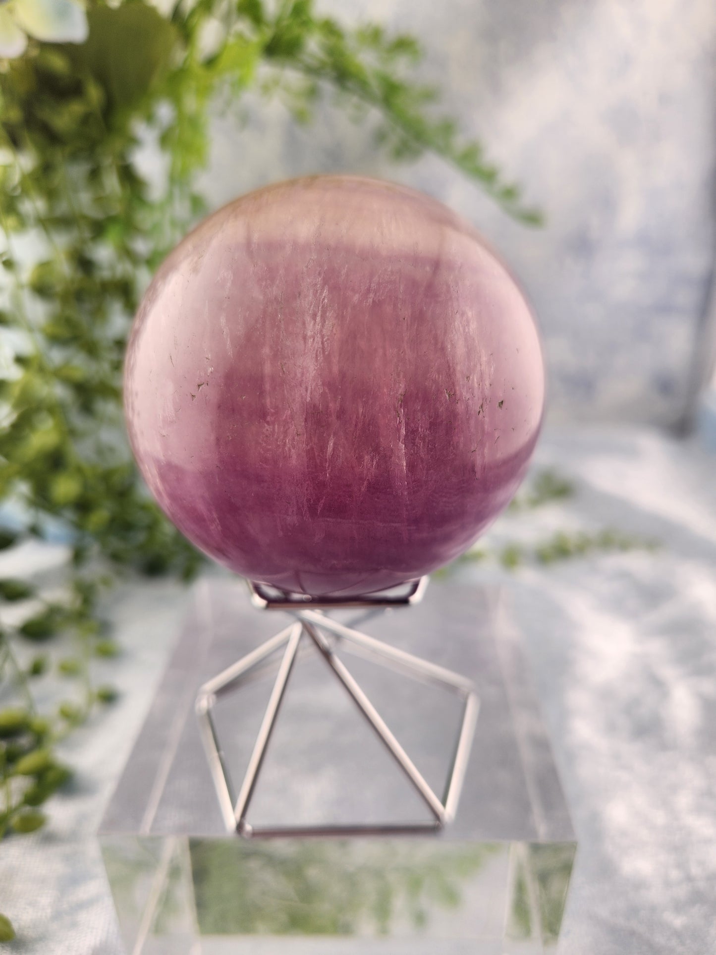 Purple Fluorite Sphere