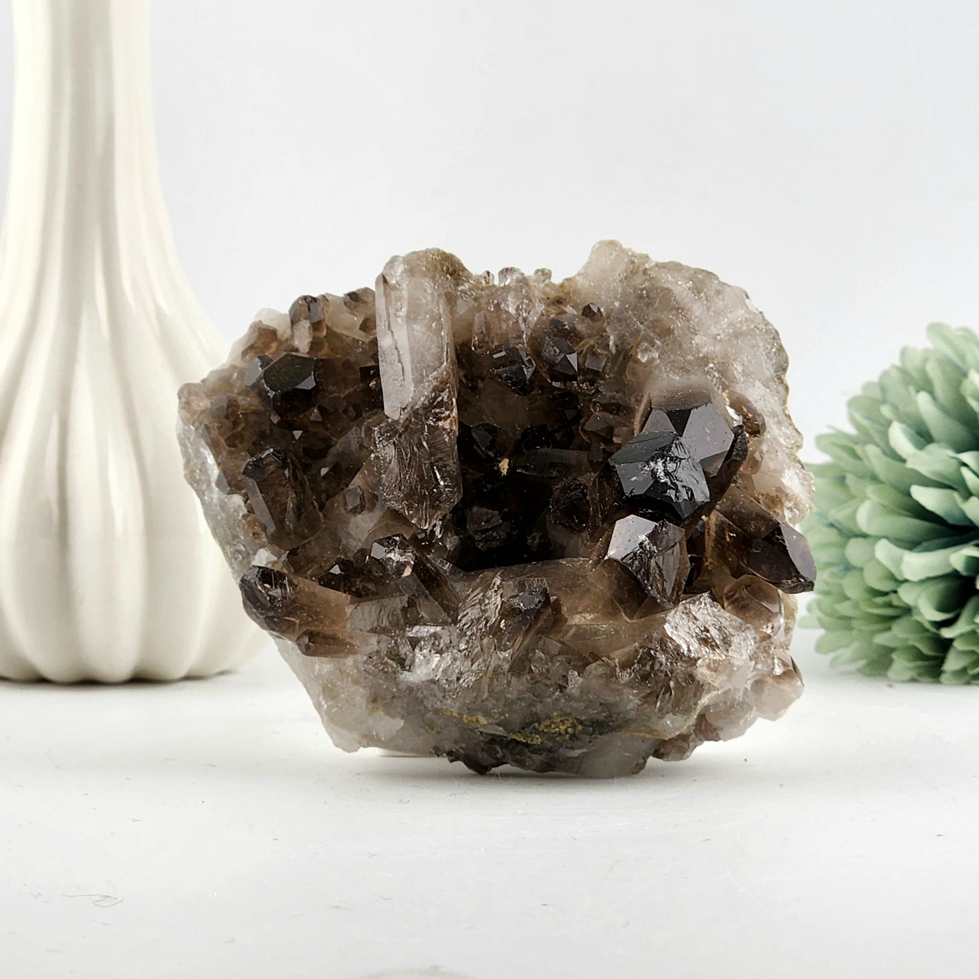 Smokey Quartz Cluster