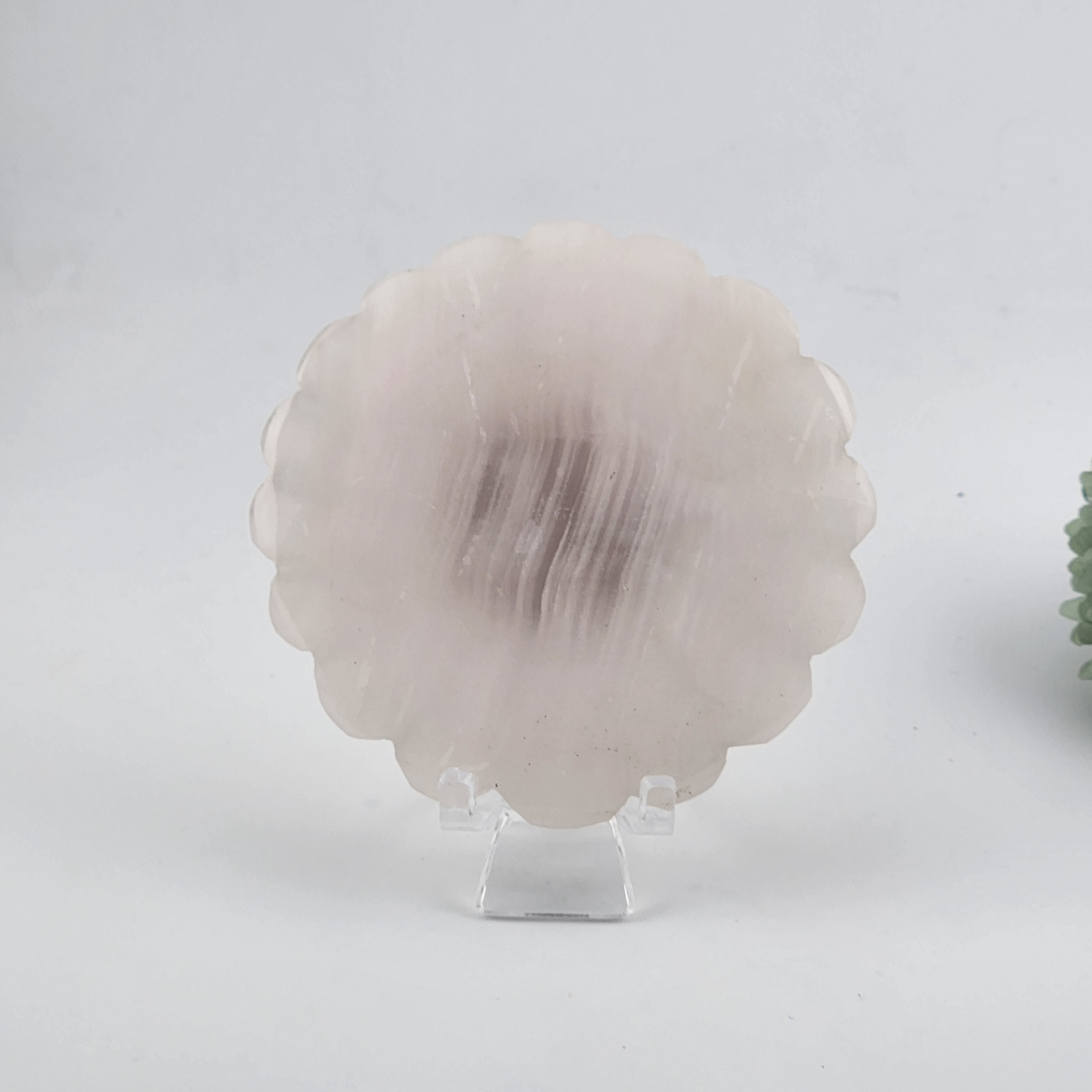 Pink Mangano Calcite Sunflower