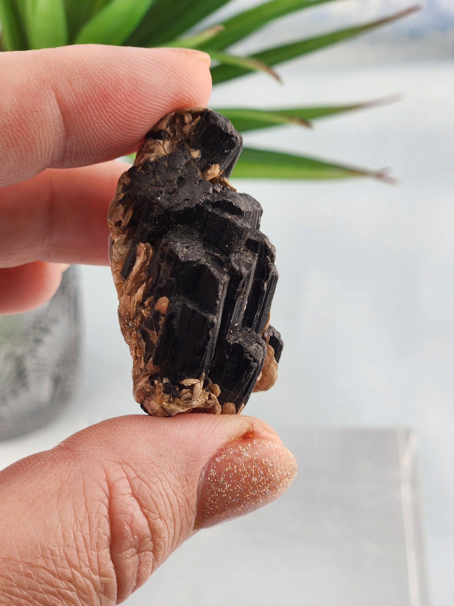 Black Tourmaline Specimen