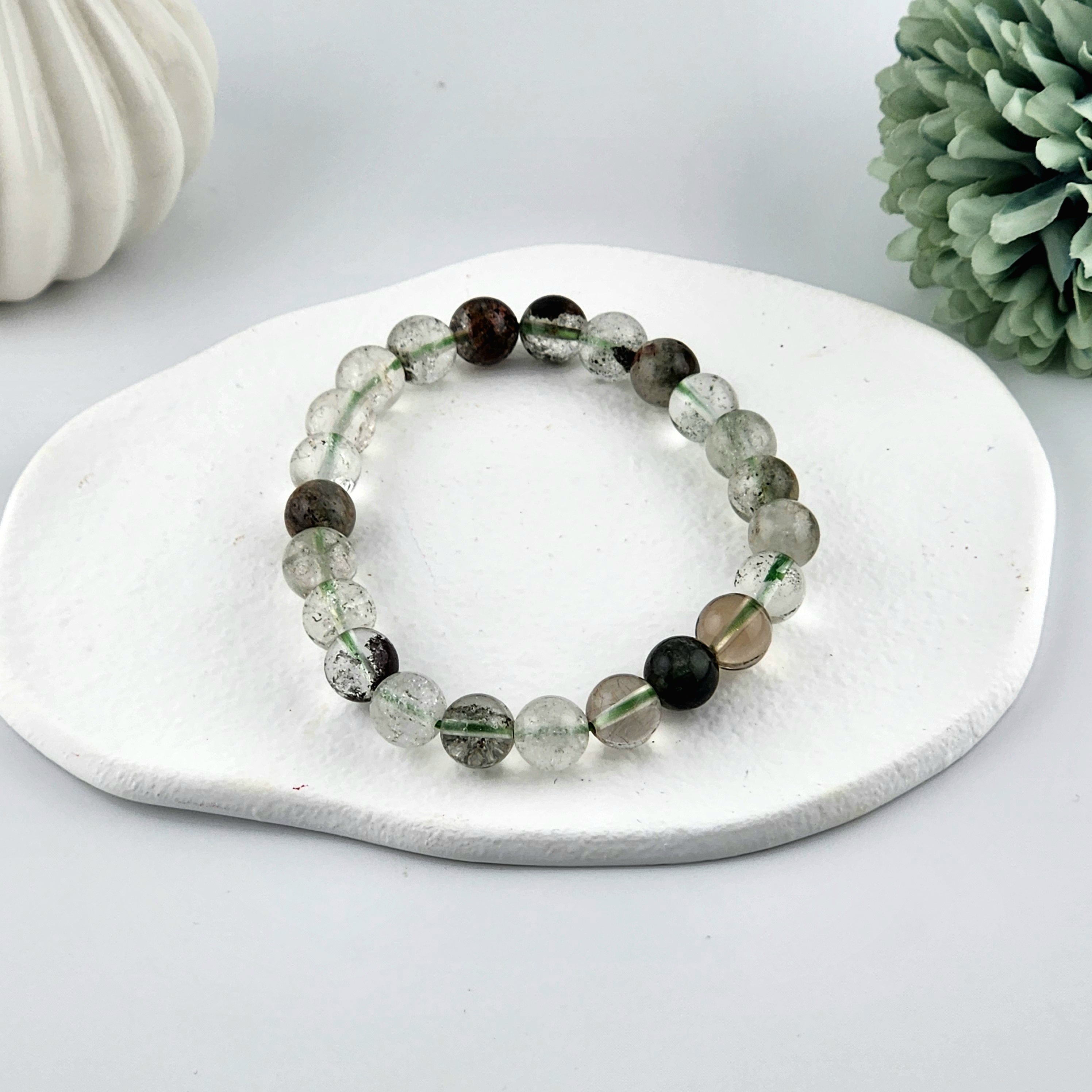Garden Quartz Beaded Bracelet - 8mm