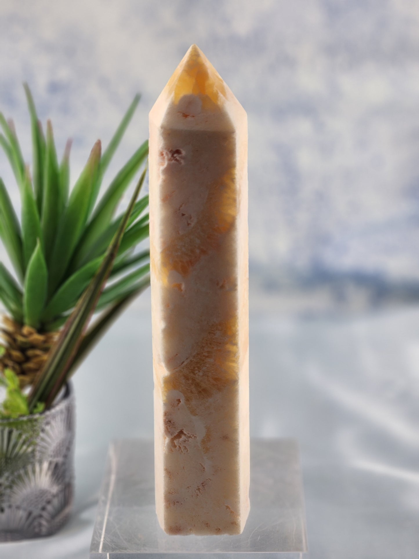 Orange Calcite XL Tower