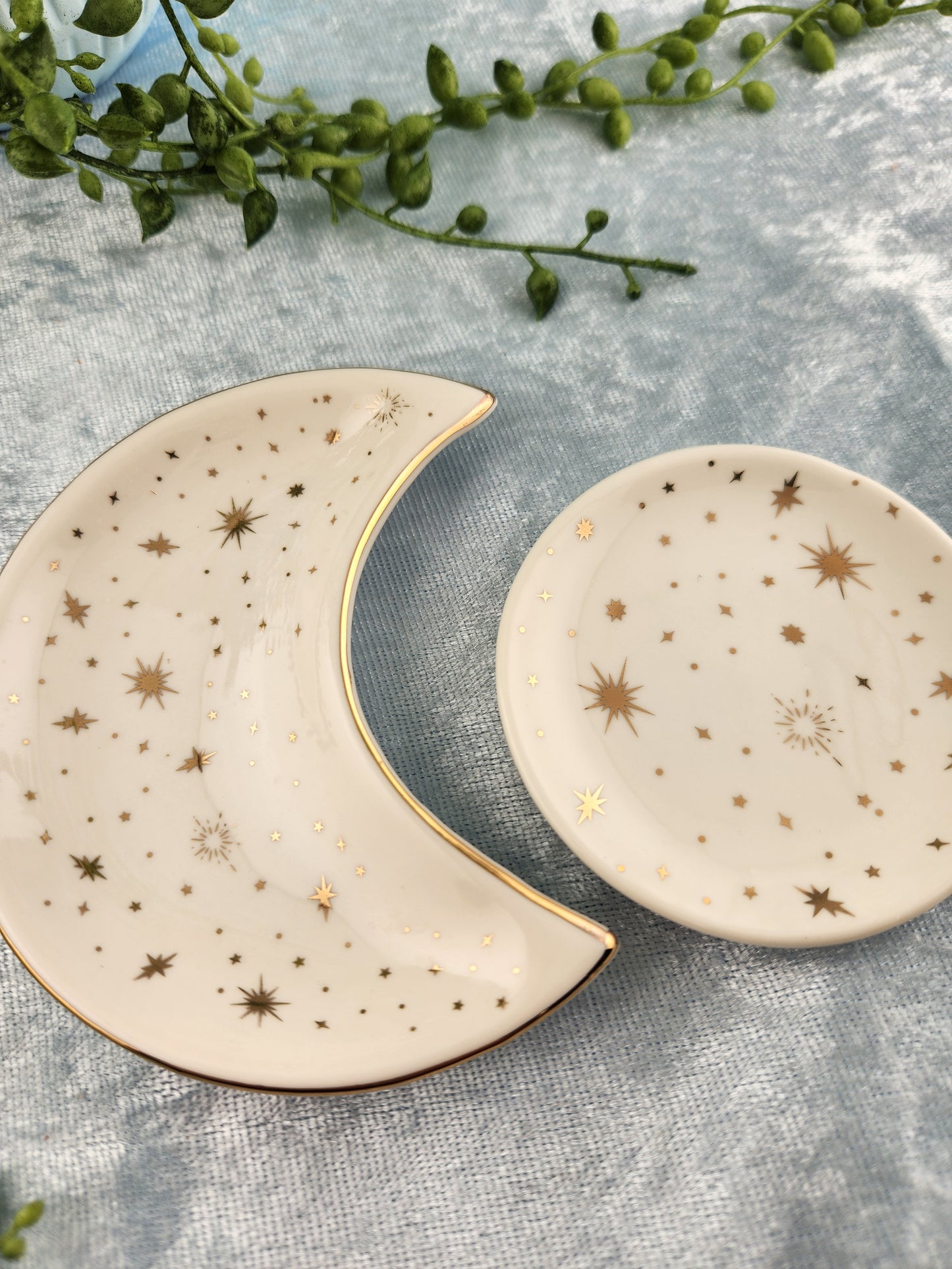 Sun + Moon Trinket Dish Set