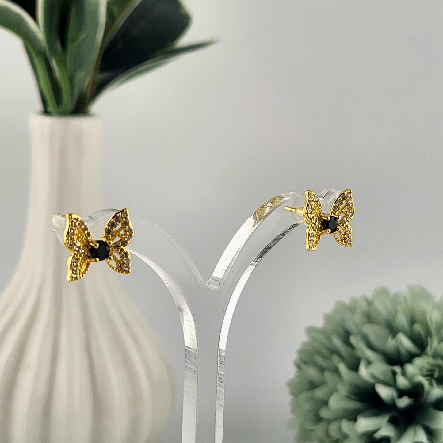 Butterfly Gold Earrings