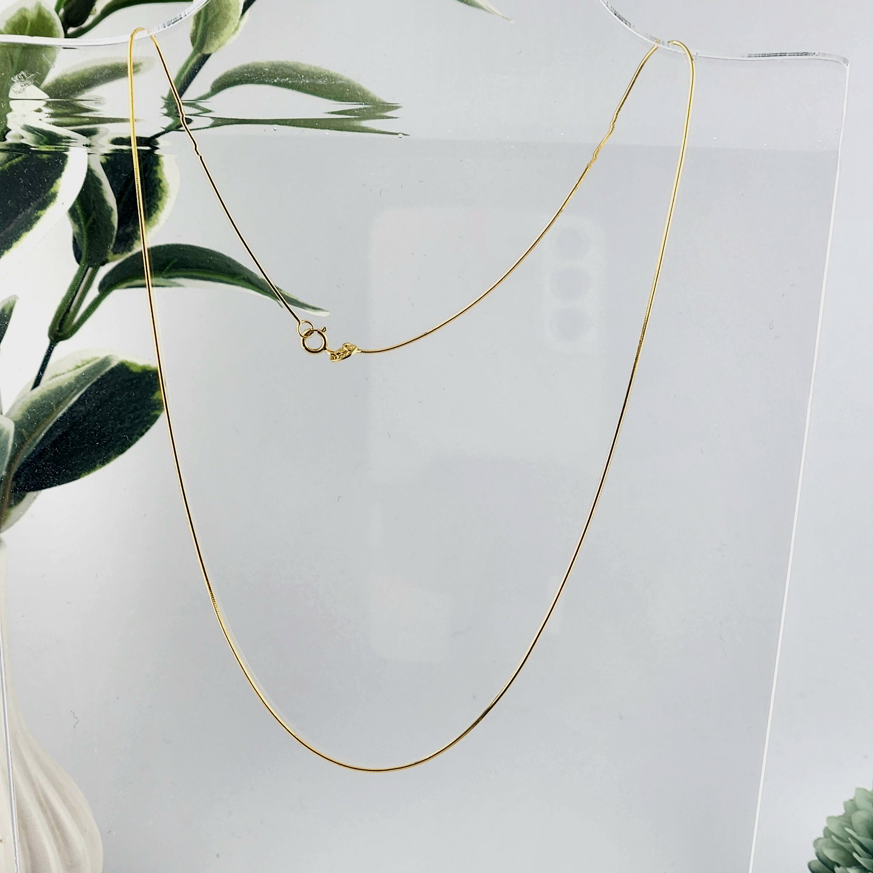 Gold Necklace Chain - Fine