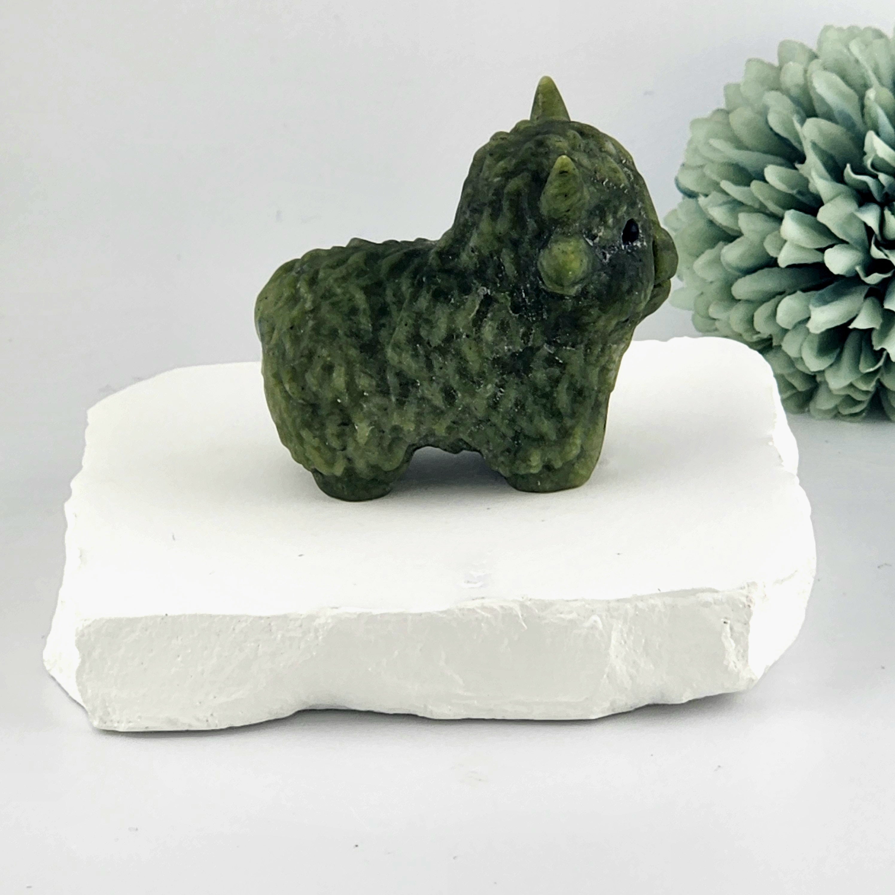 Green Jade Highland Cow