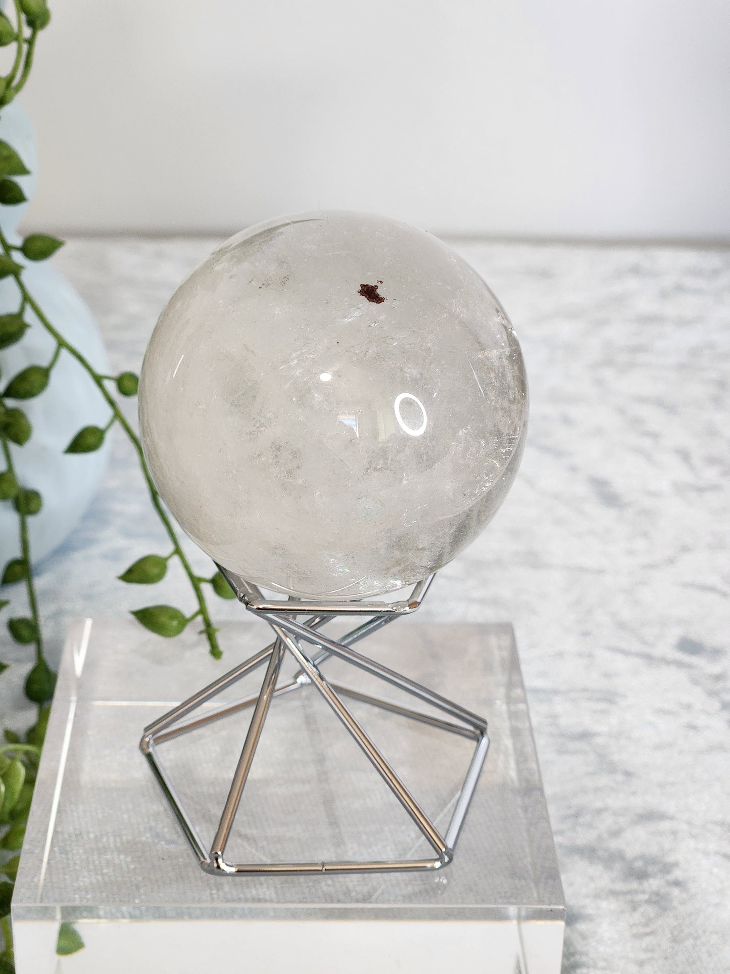 Clear Quartz Garden Sphere