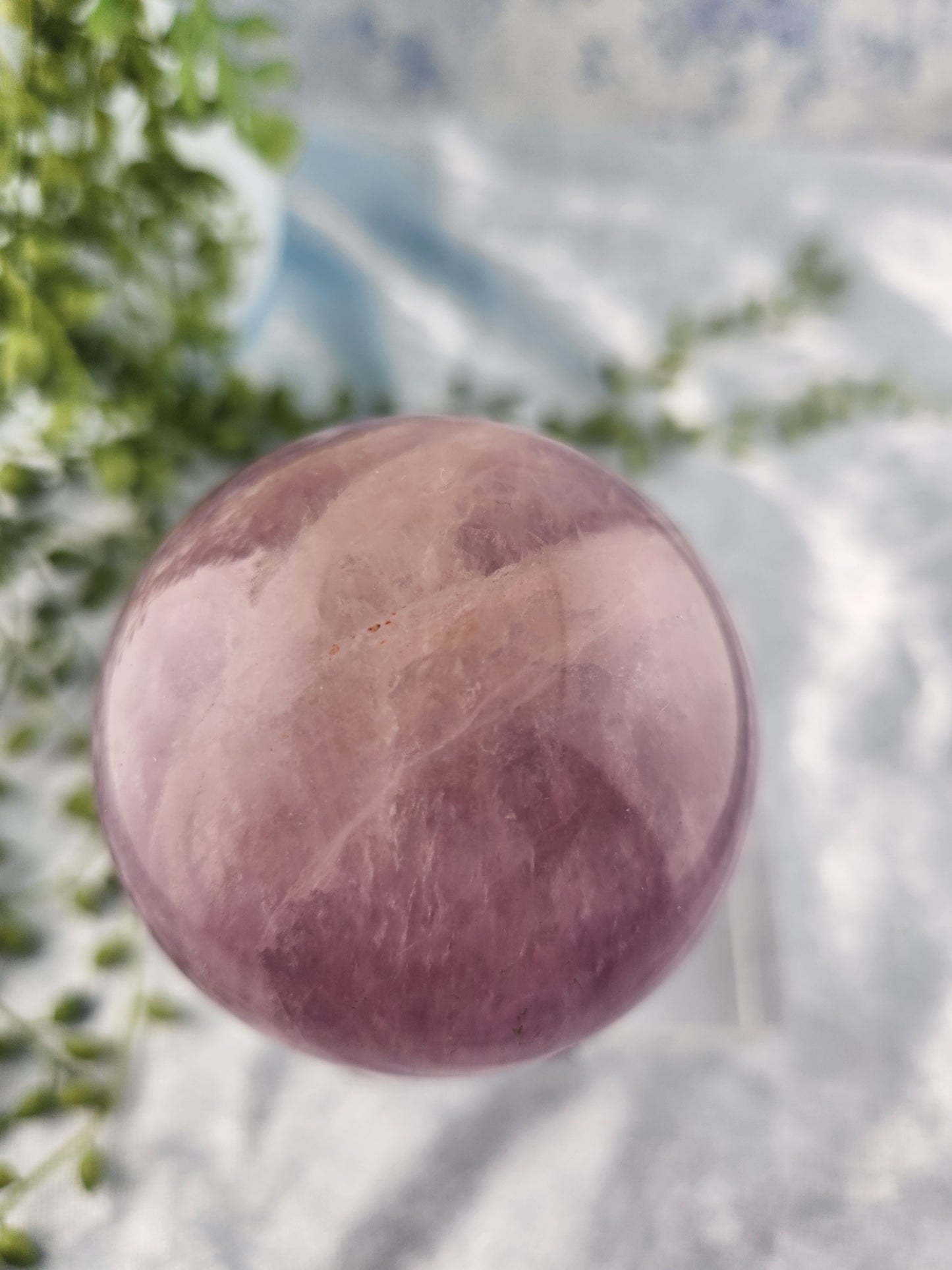 Purple Fluorite Sphere