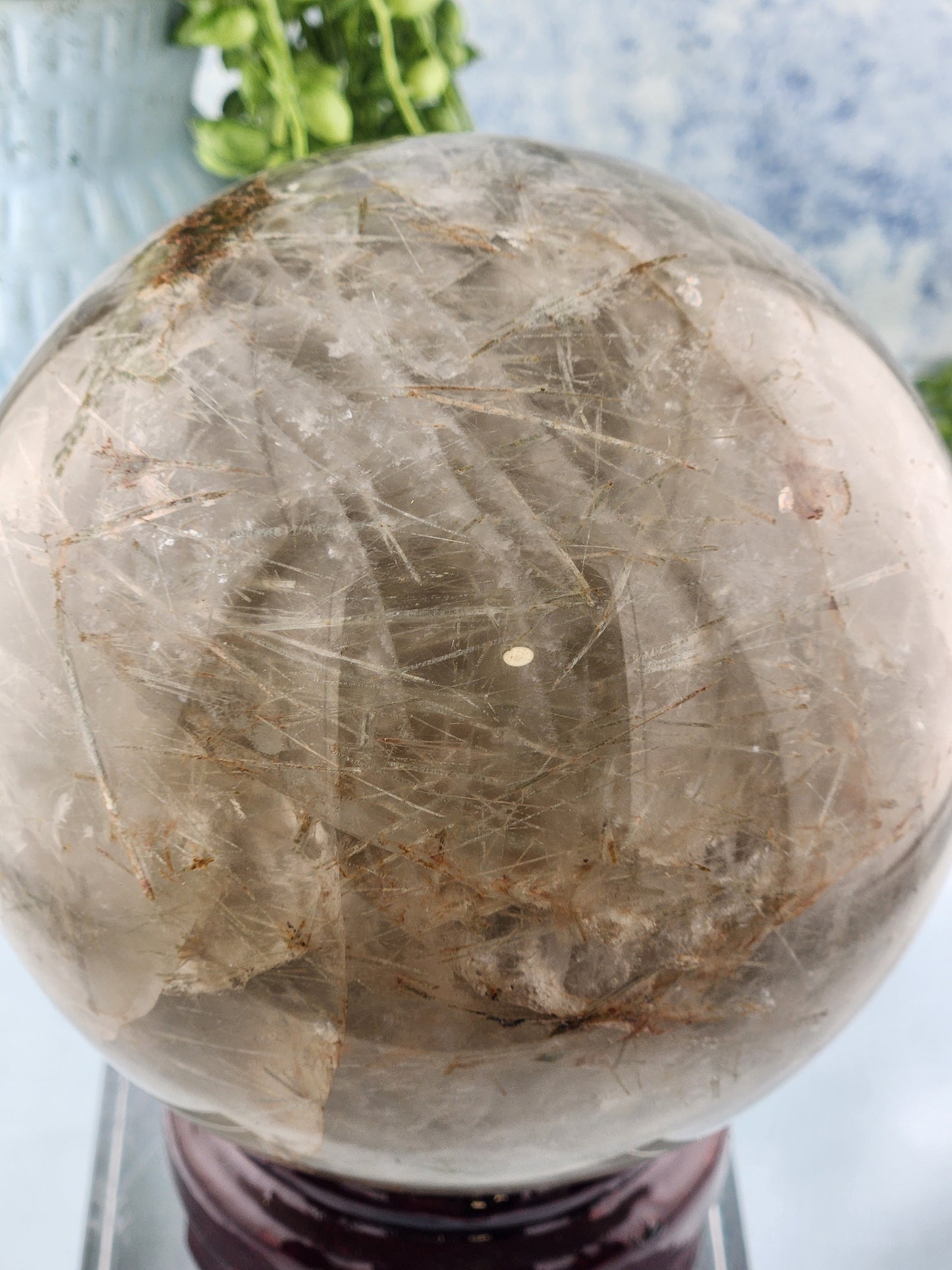 XXL Green Tourmaline Sphere