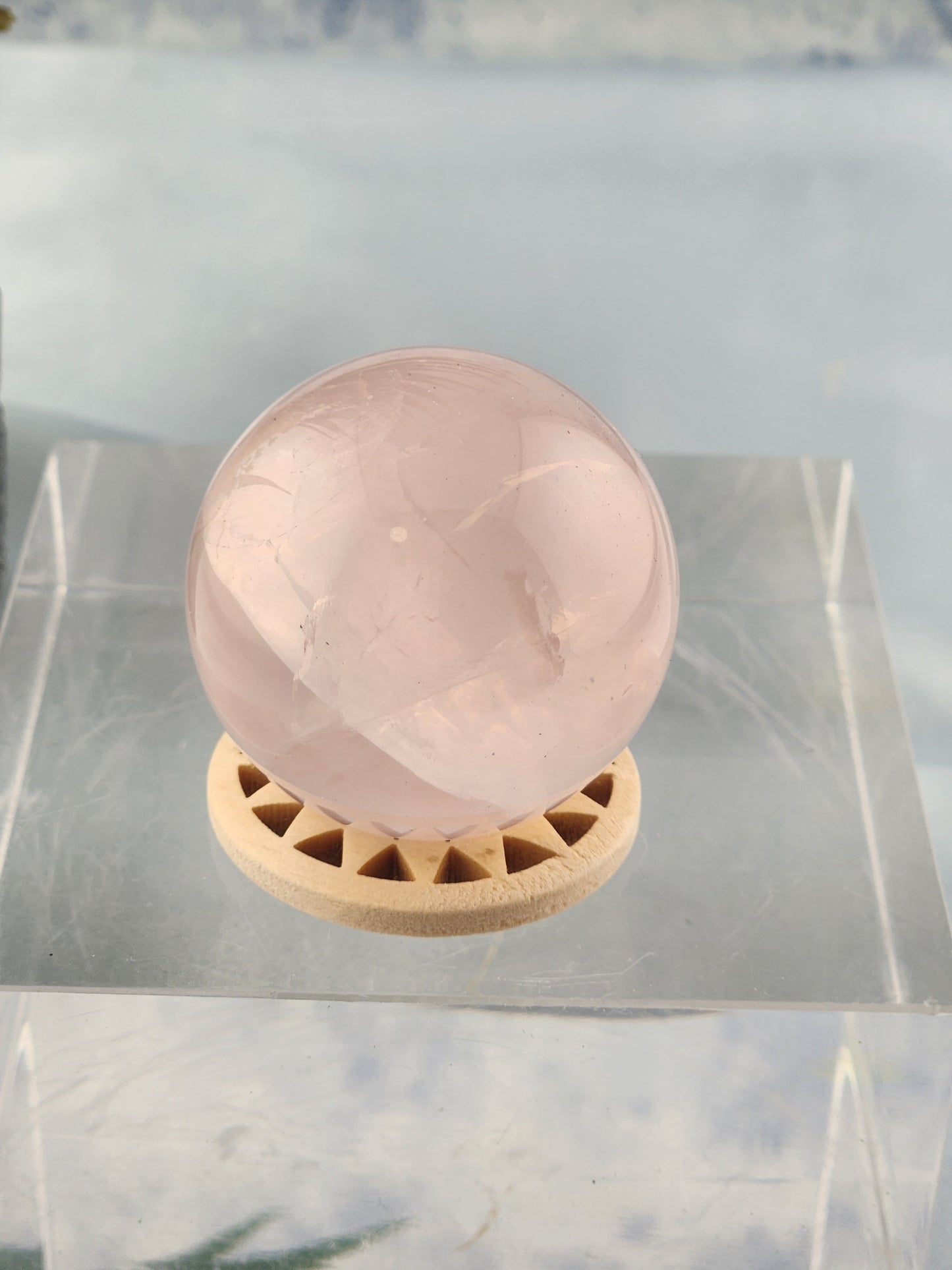 A Grade Rose Quartz Sphere