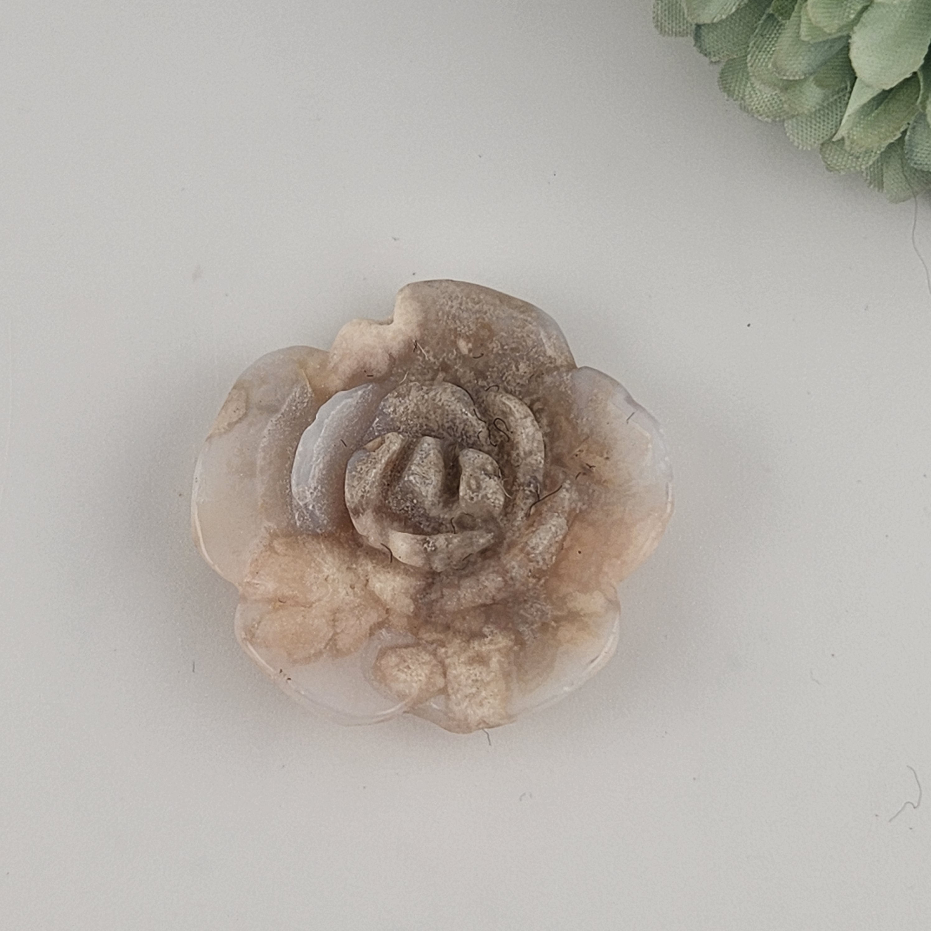 Pink Flower Agate Mini Flower