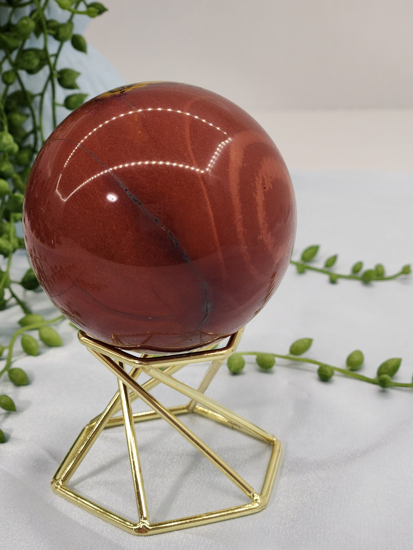 Red Mookaite Sphere