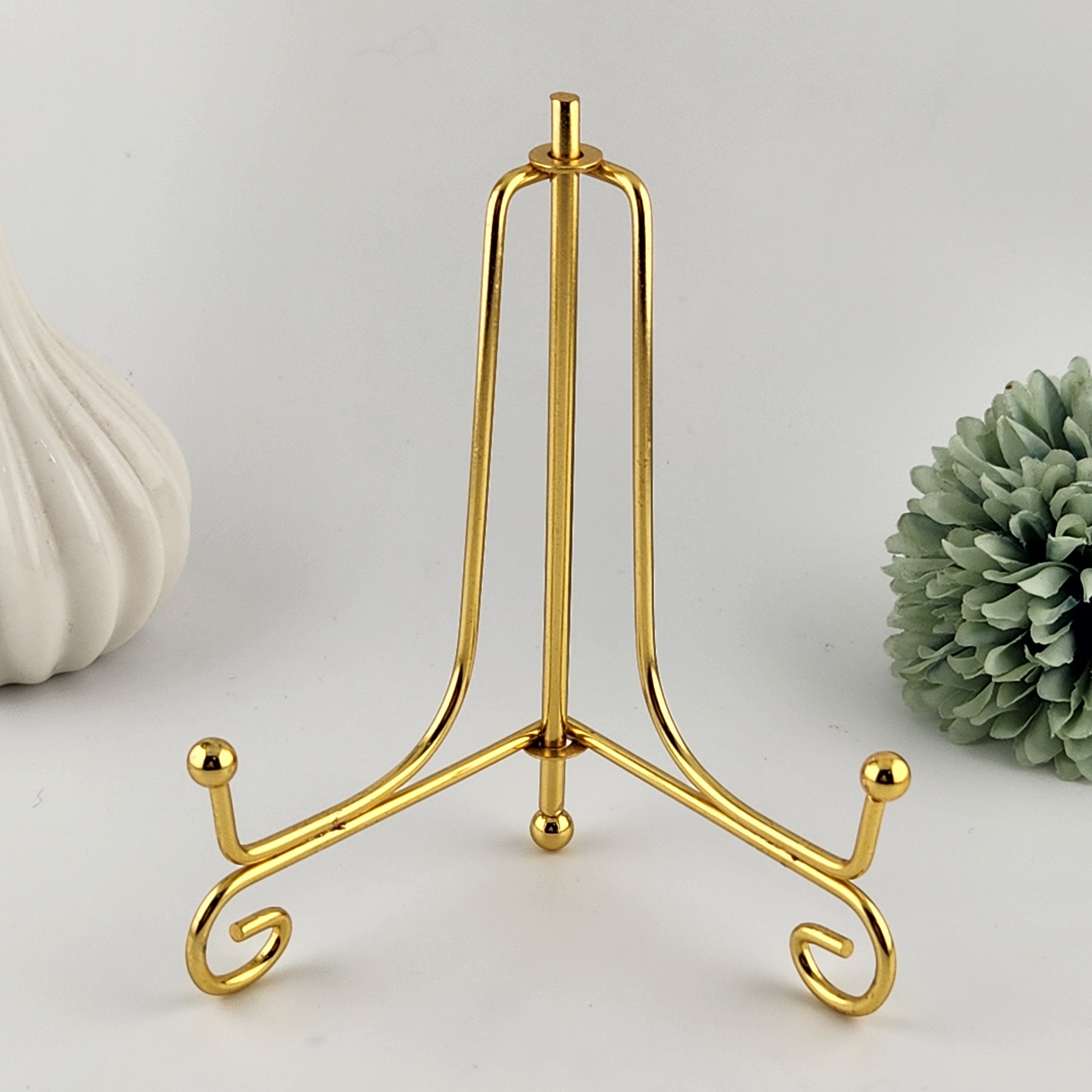 Classic Foldable Gold Slab Stand