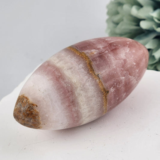 Pink Banded Onyx Shiva