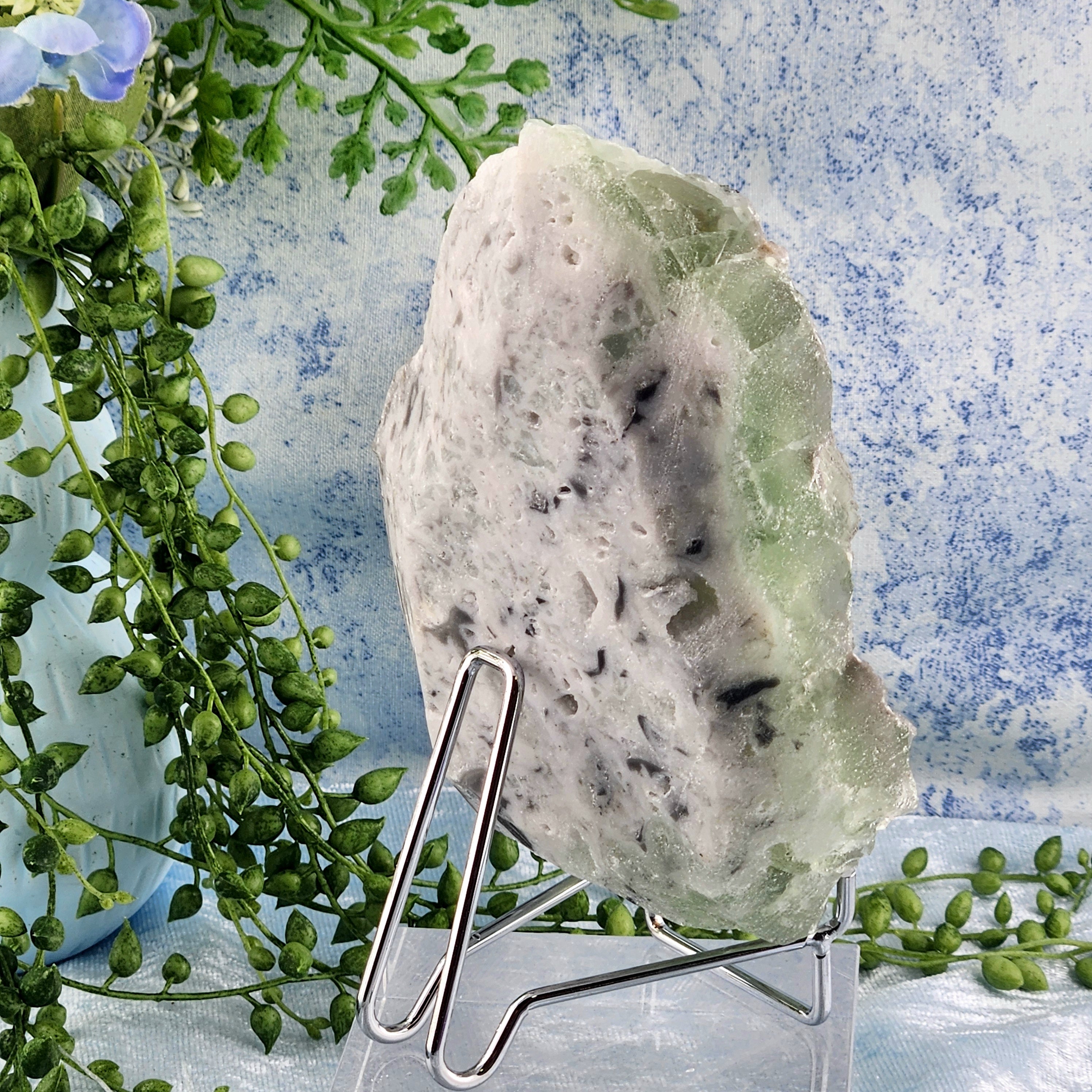 Green + Purple Fluorite Specimen