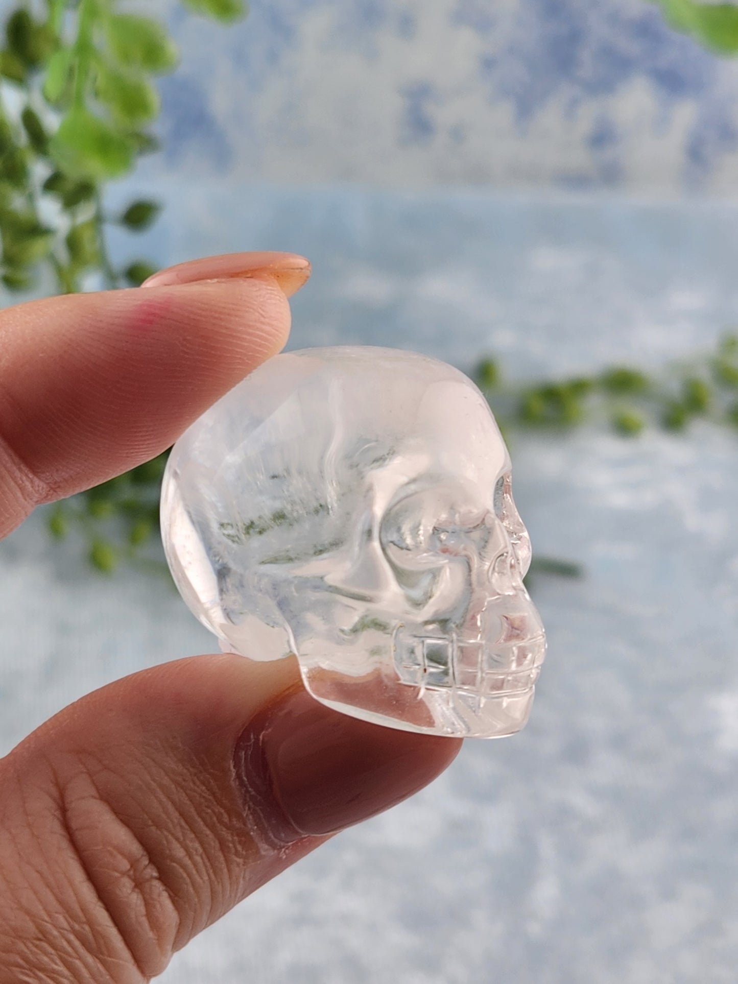 Clear Quartz Skull - small