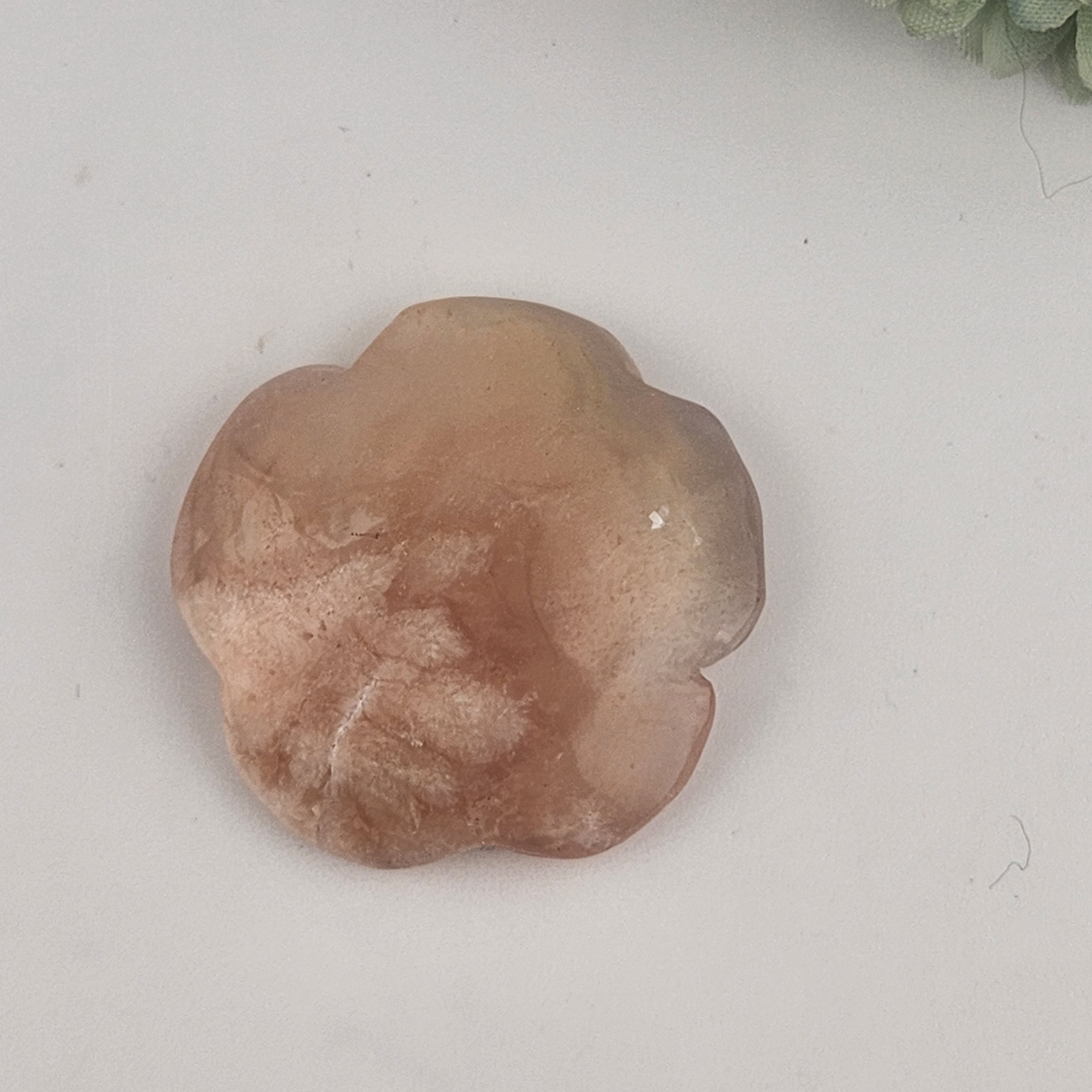 Pink Flower Agate Mini Flower