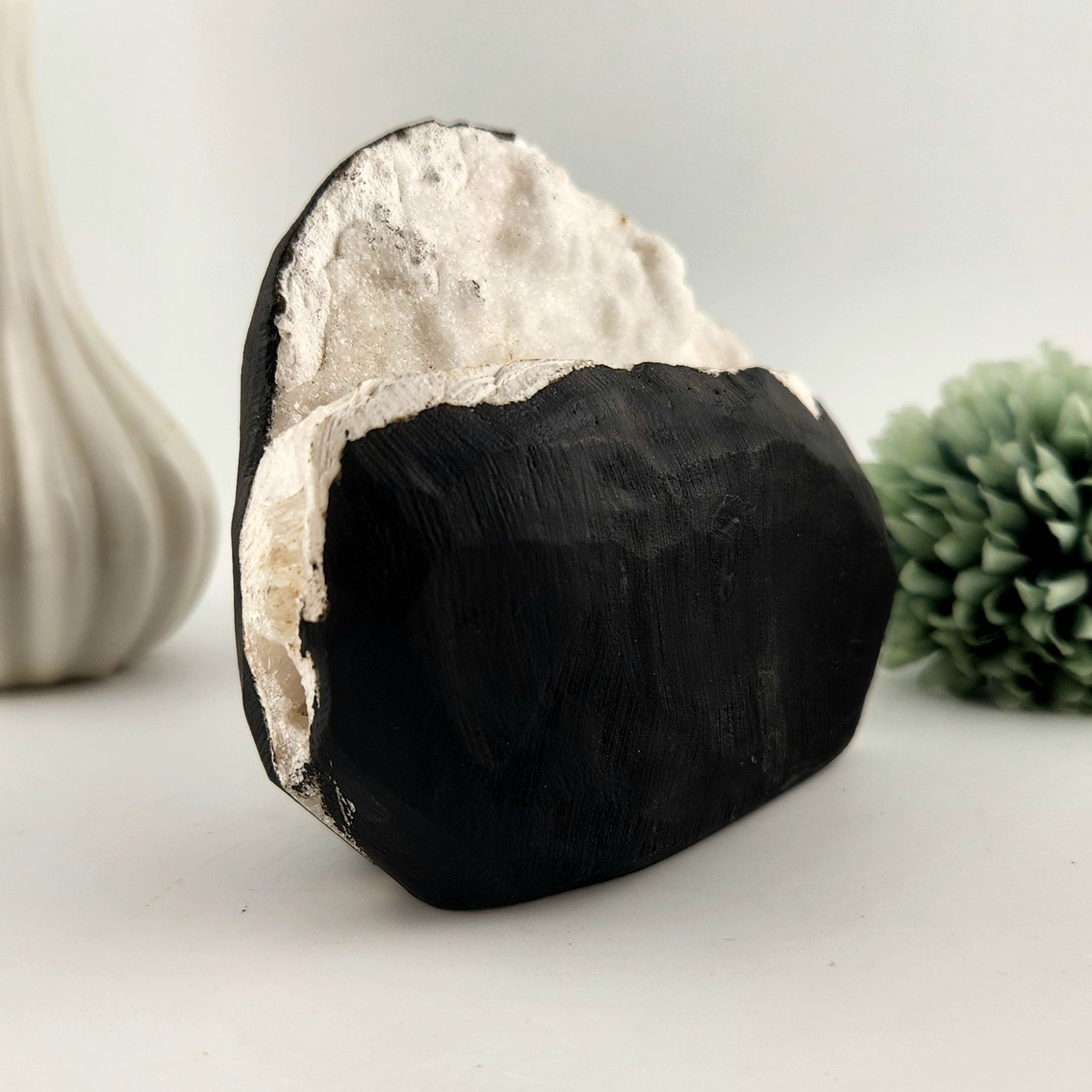 Chalcedony Scholosite Geode