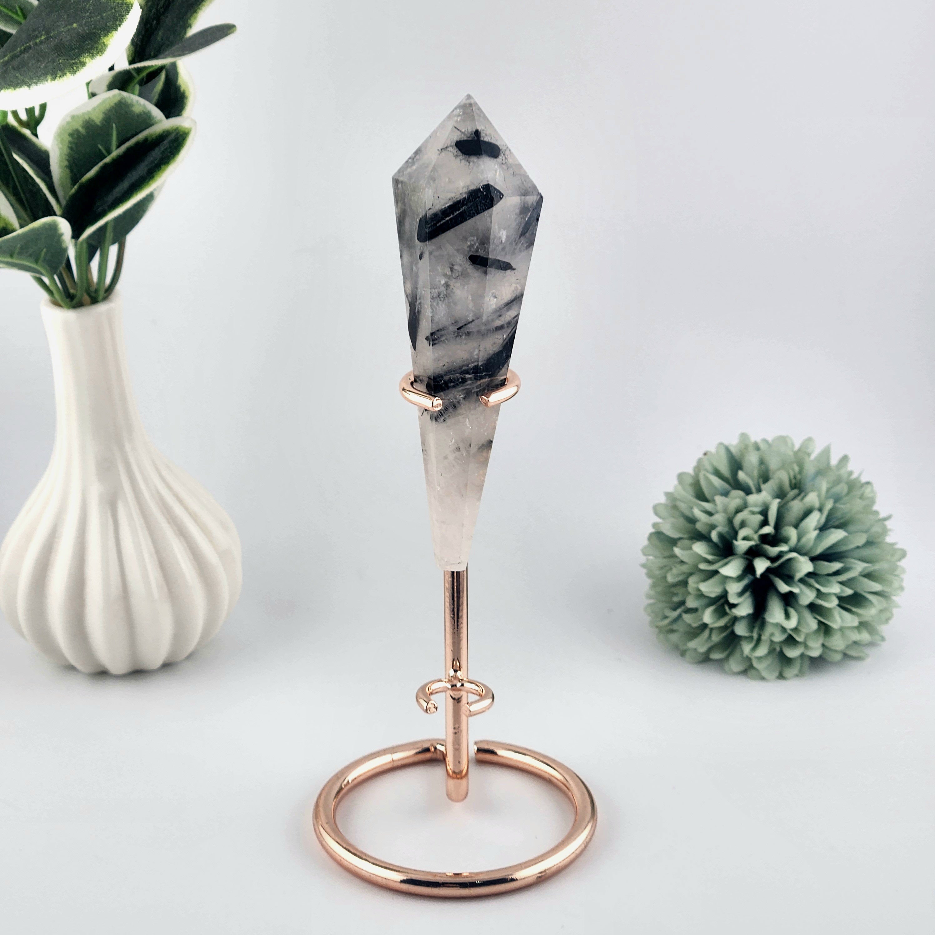 Rose Gold Wand Stand - Small Wand