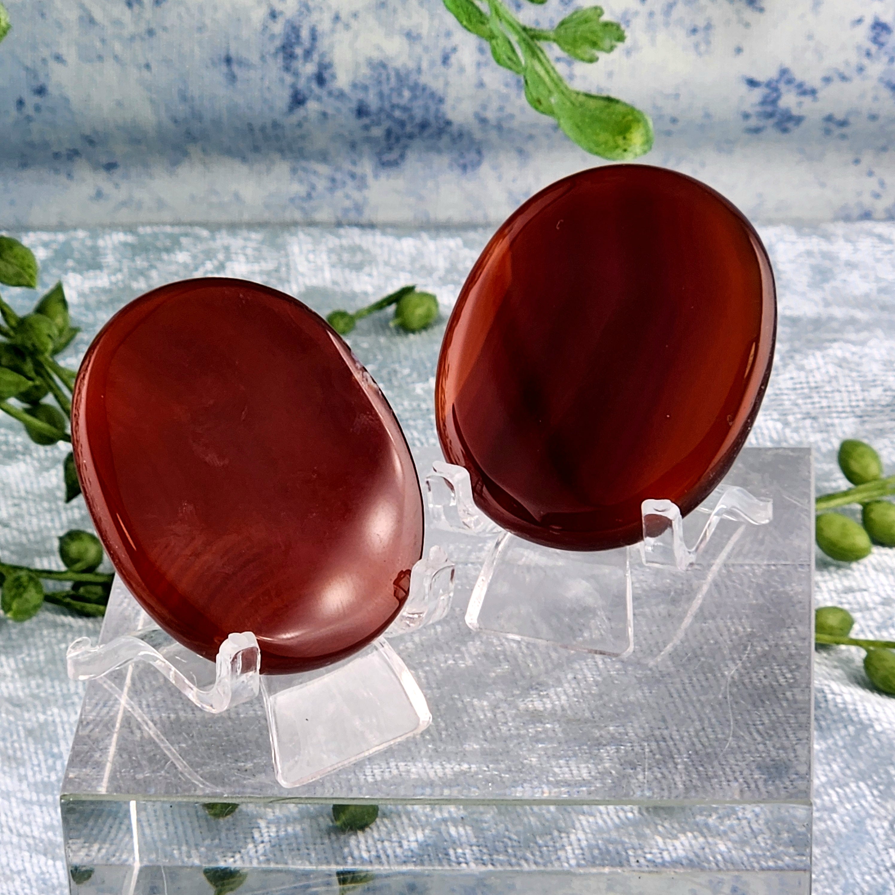 Carnelian Flat Stone