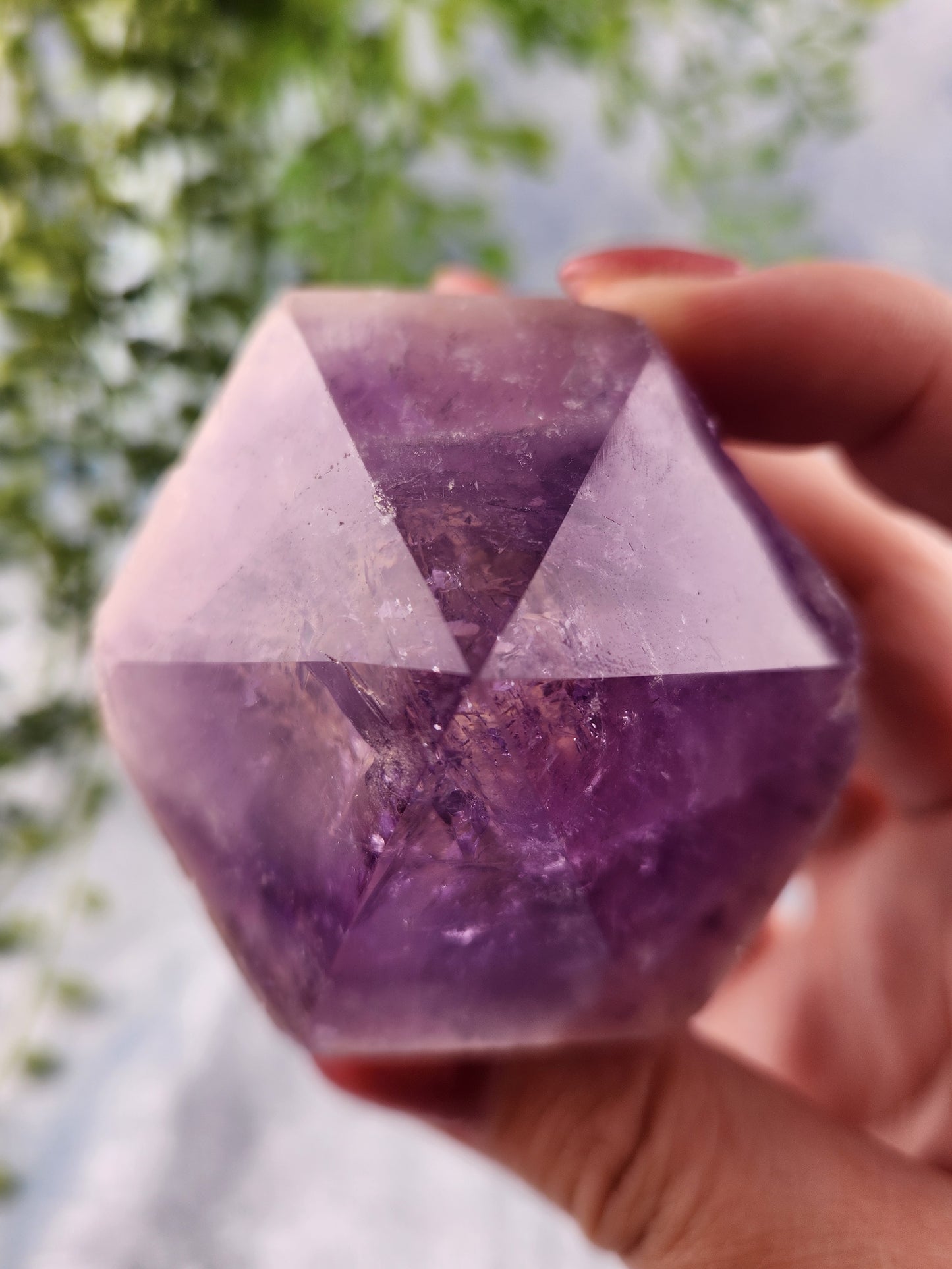 Amethyst Polished Point Raw Chunk