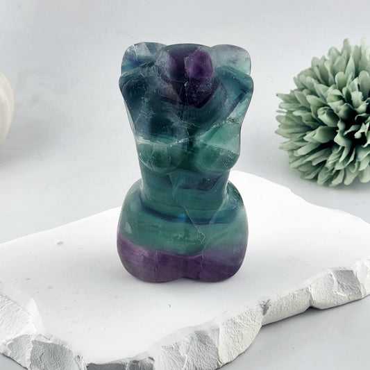 Fluorite Angel Wing Lady Body