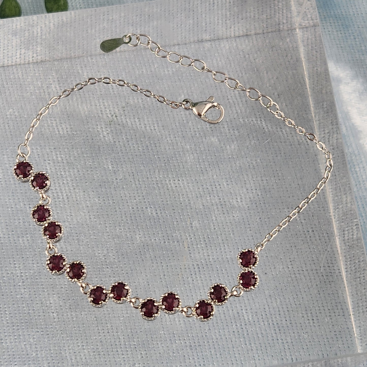 Garnet Bracelet