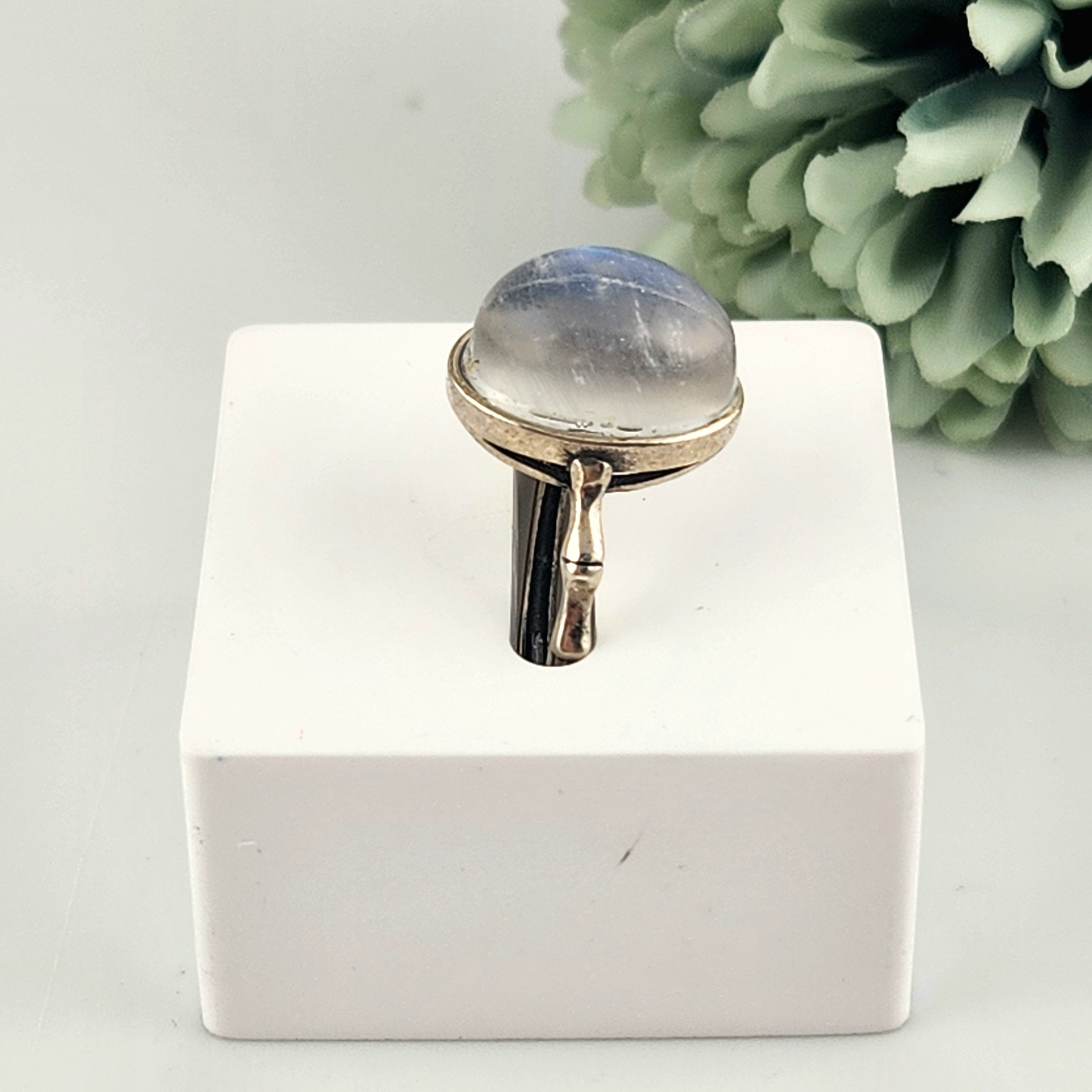 Moonstone Ring - S925 Adjustable