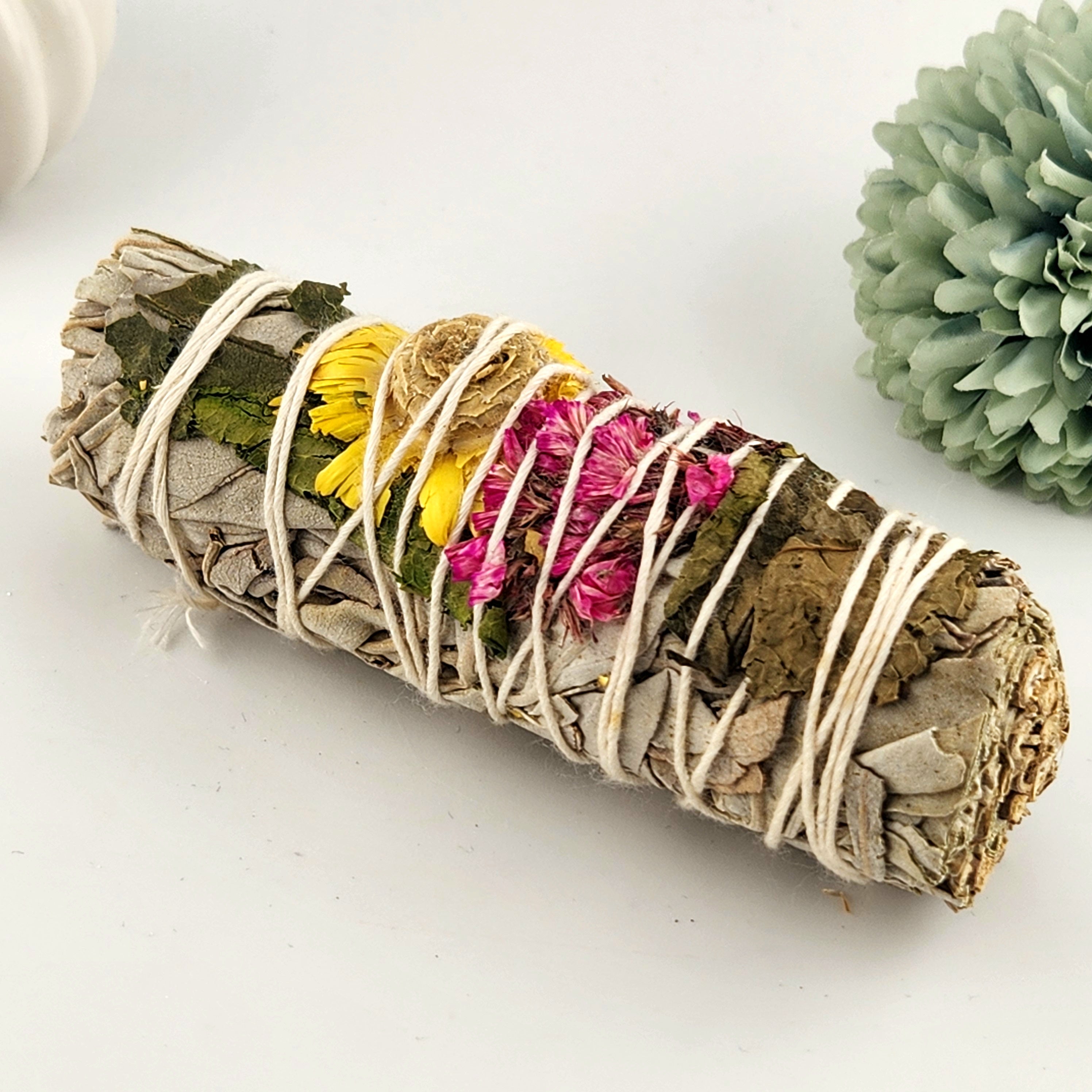 Sage - White Sage & Sunflower