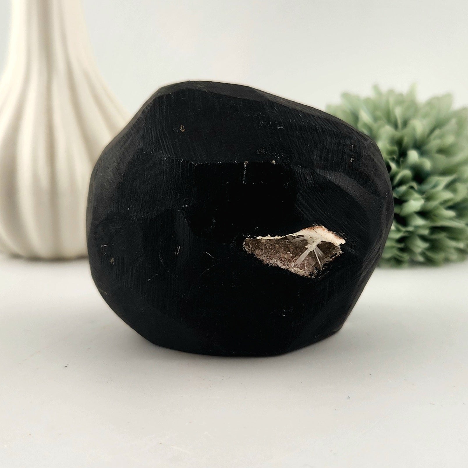 Chalcedony Scholosite Geode