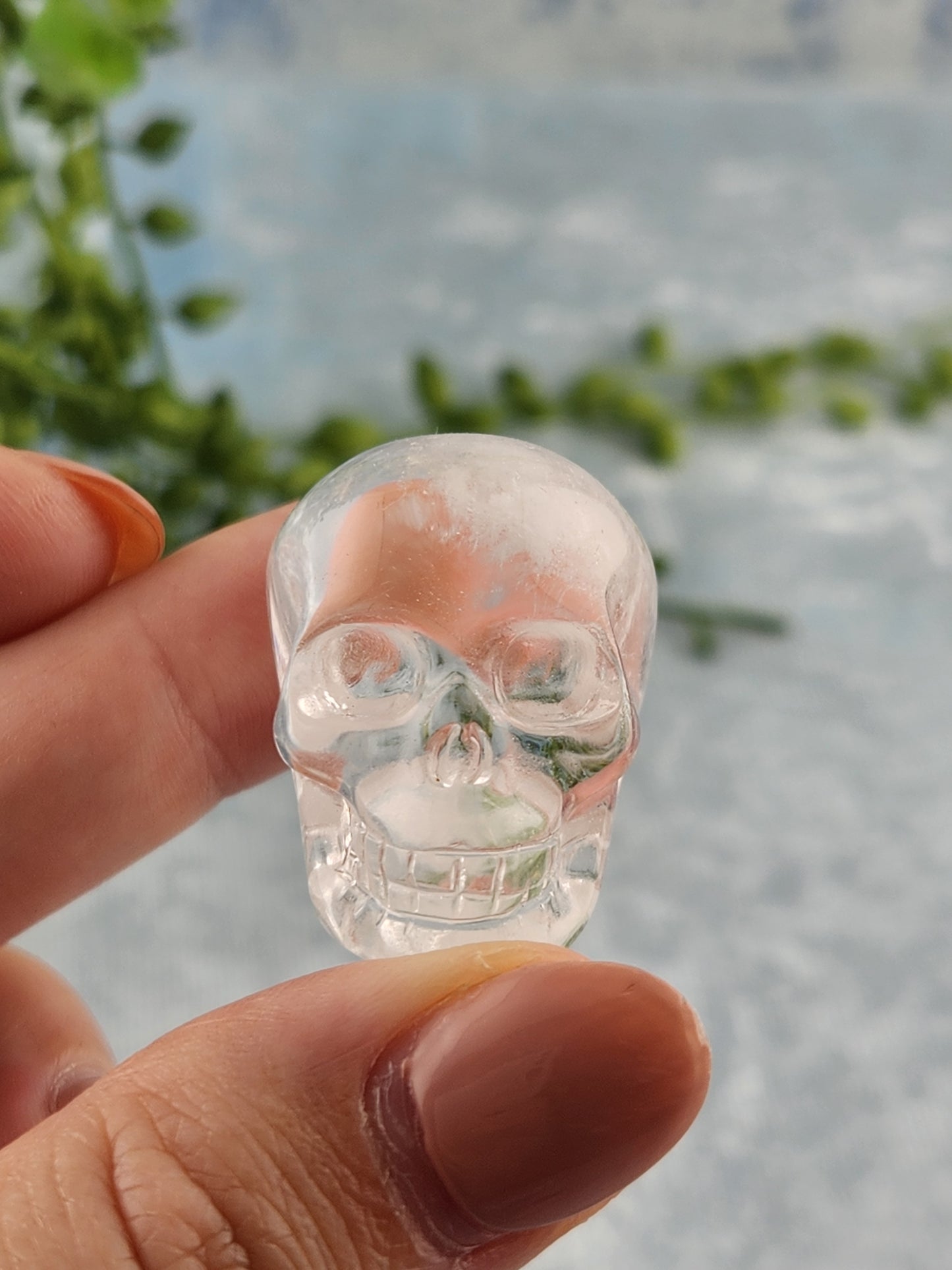 Clear Quartz Skull - small