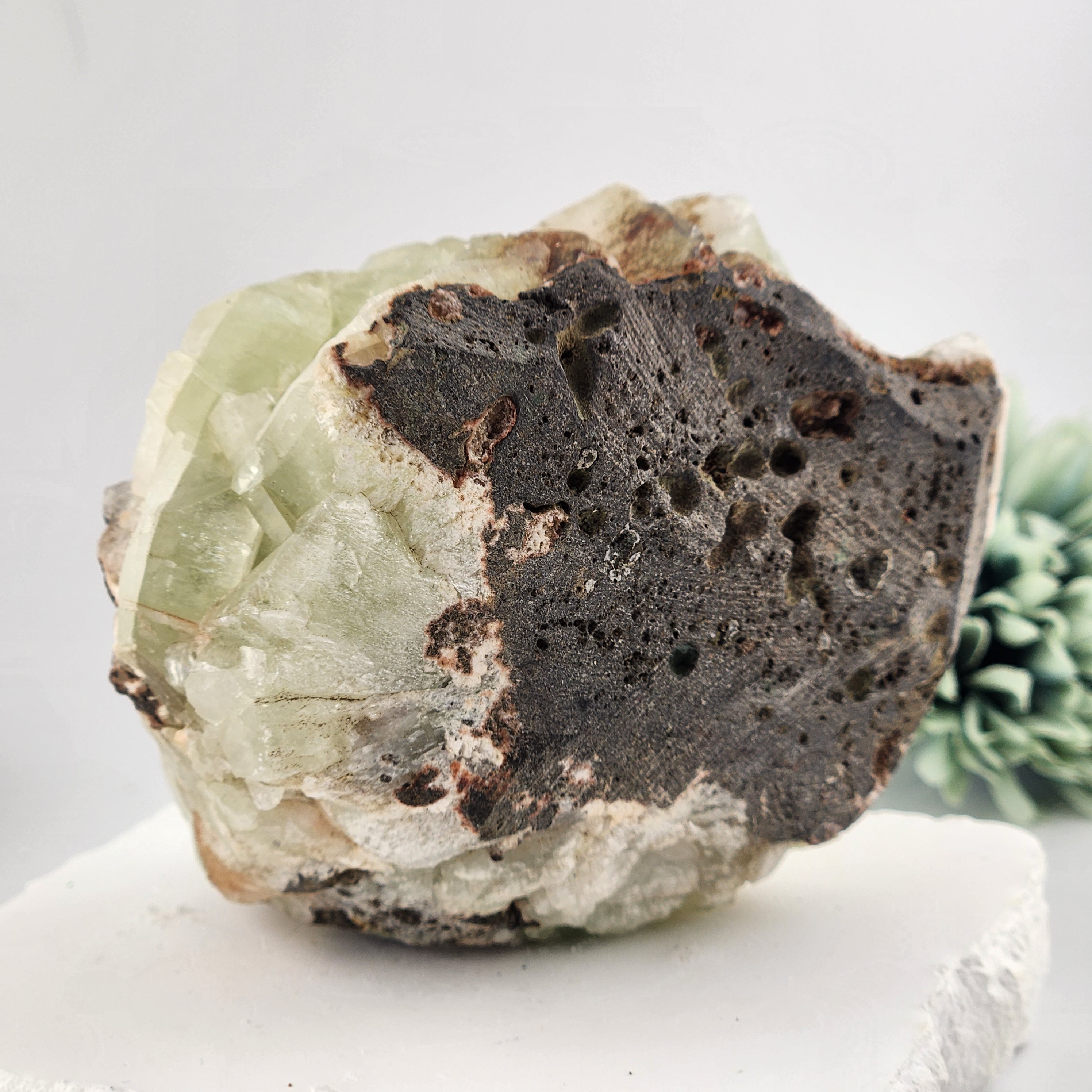 Green Apophyllite Specimen