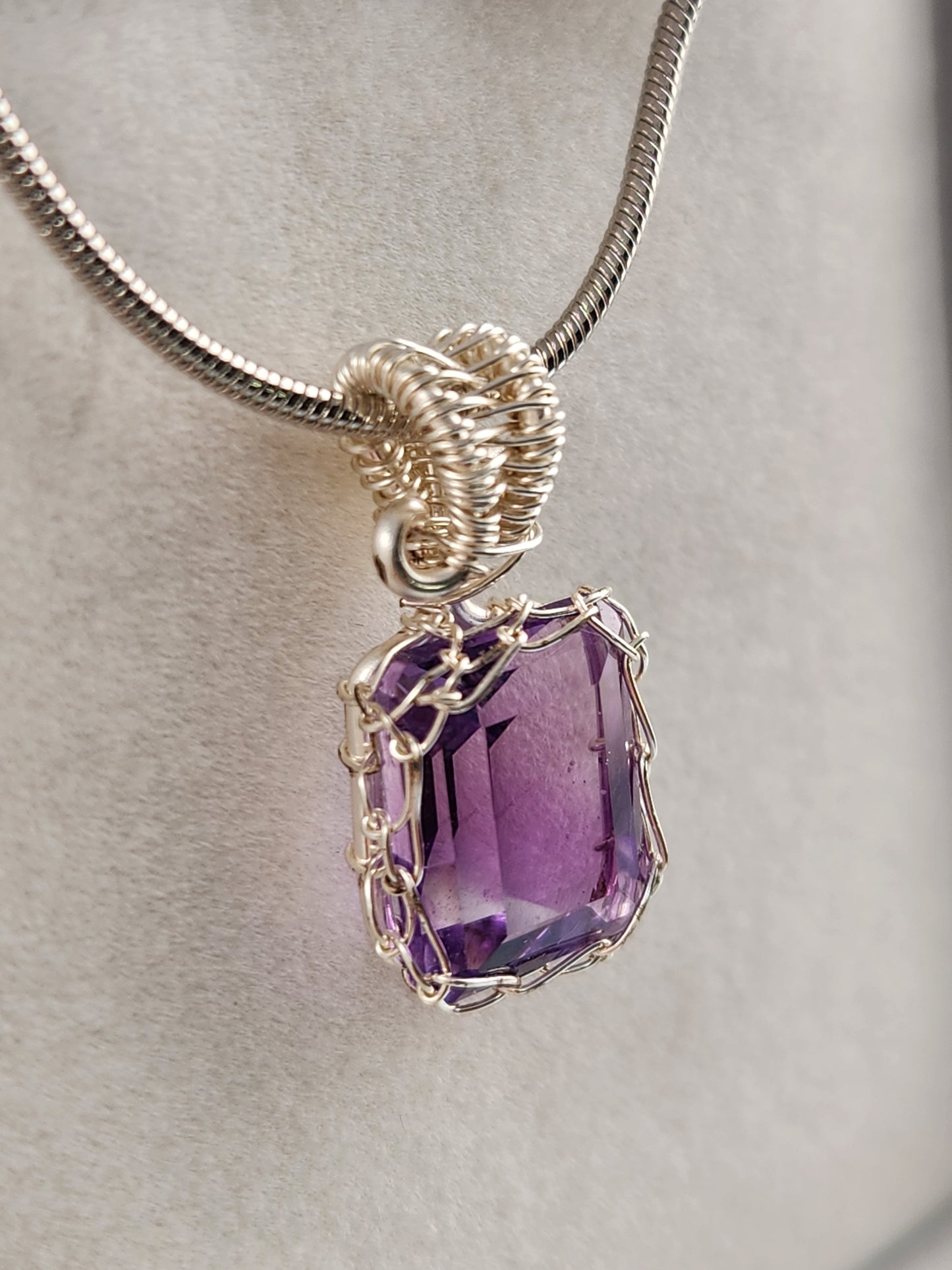 A-Grade Amethyst Pendant (No.1.3)