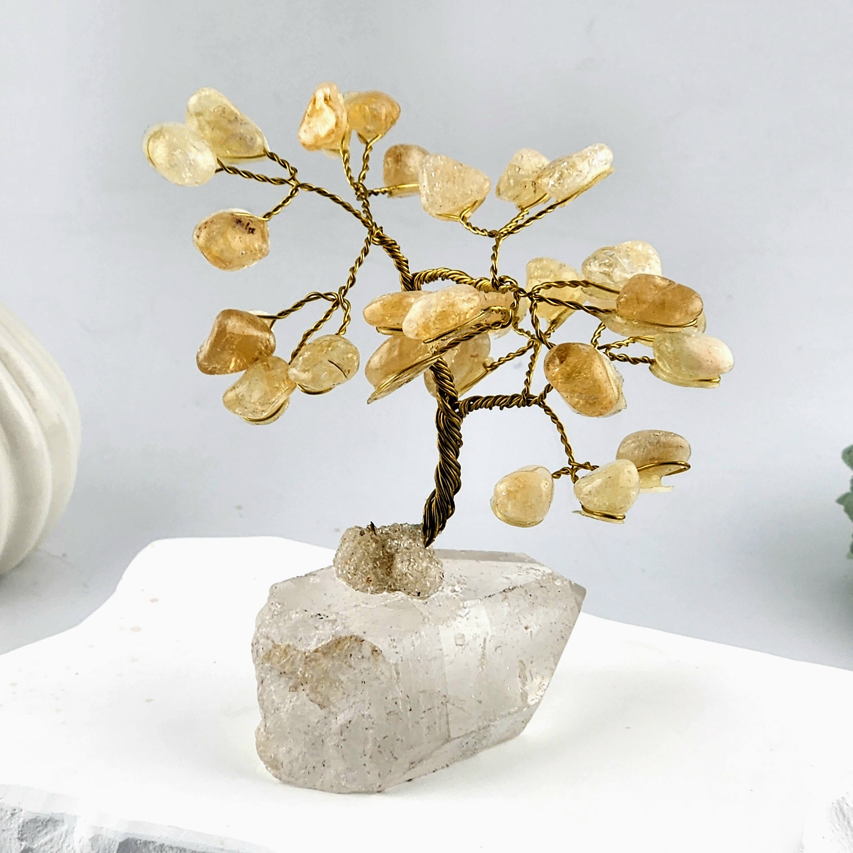 Citrine Crystal Chip Tree