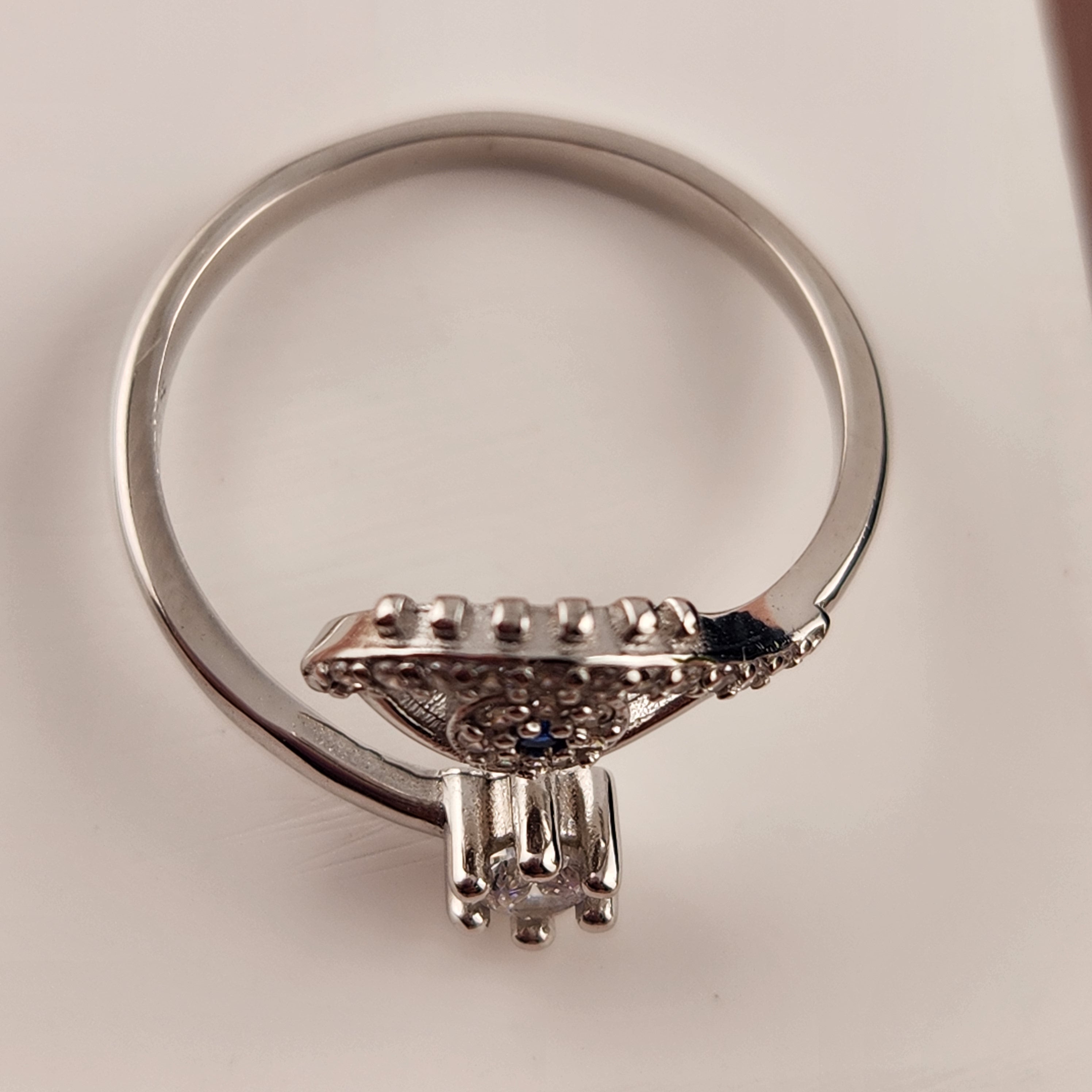 Evil Eye + Star Ring - Silver S925