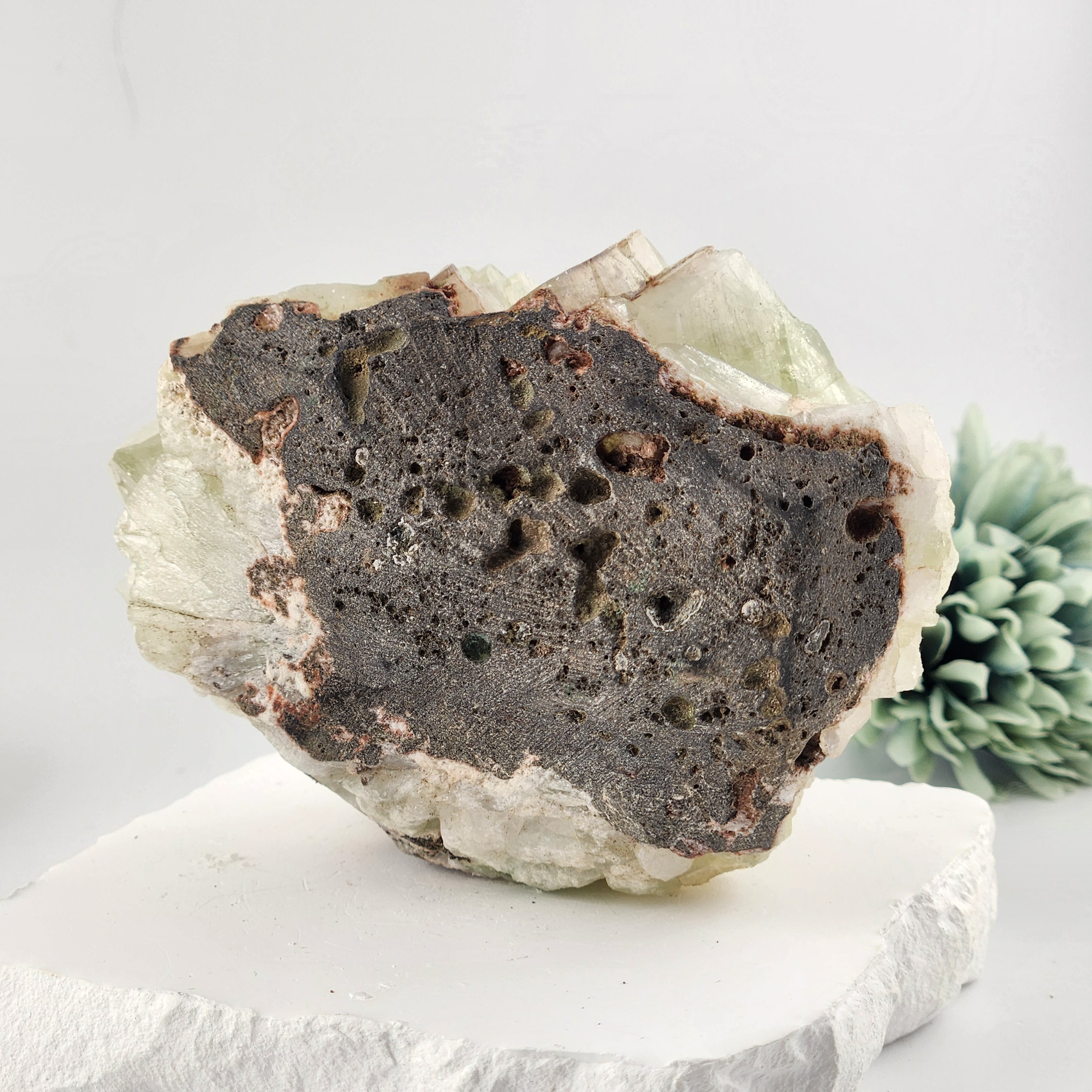 Green Apophyllite Specimen