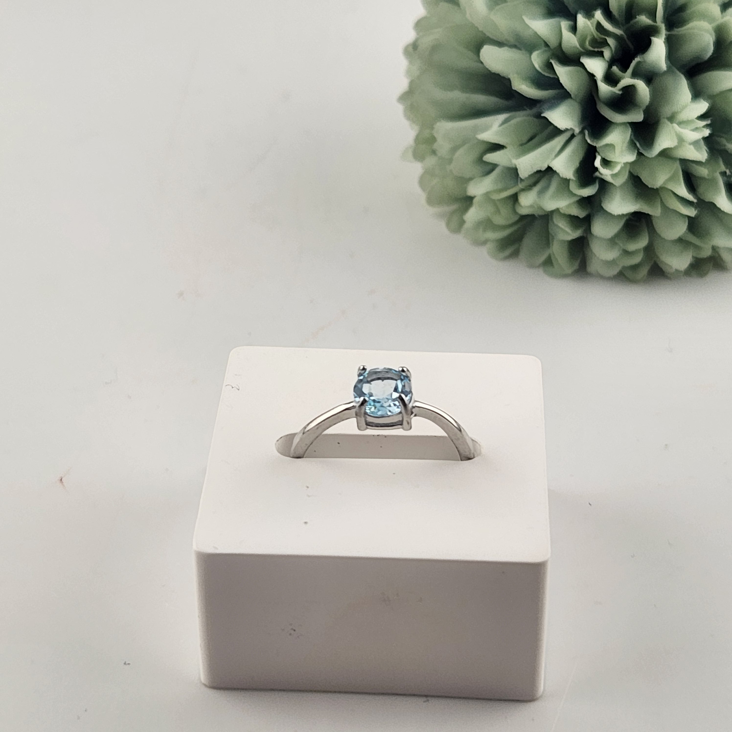 Sterling Silver Turquoise Adjustable Ring