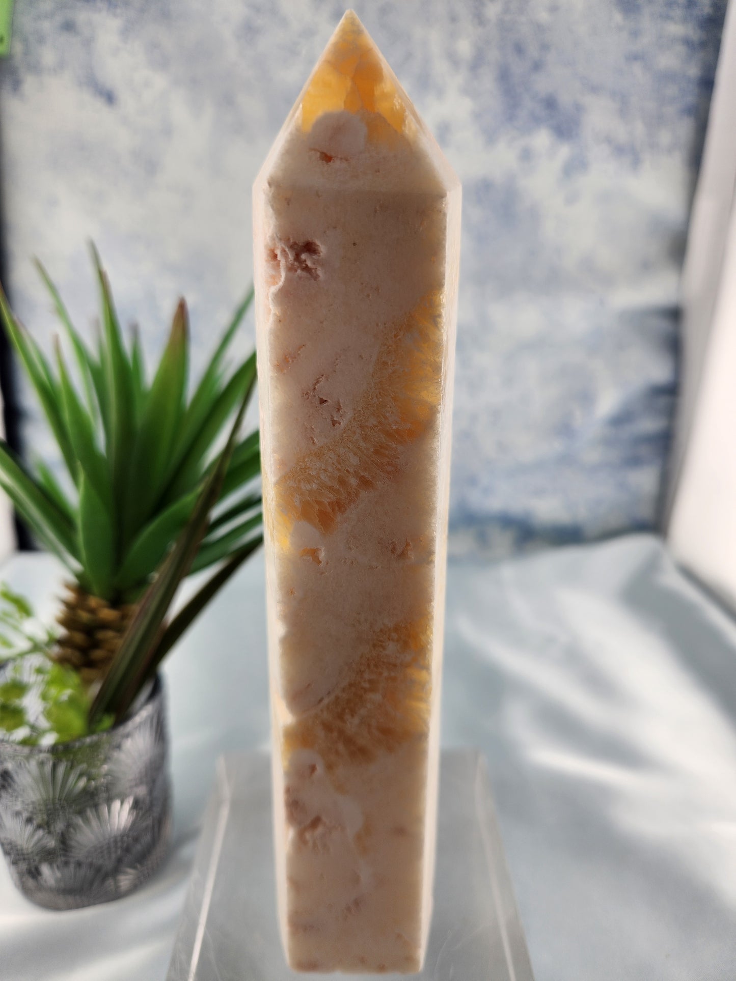 Orange Calcite XL Tower