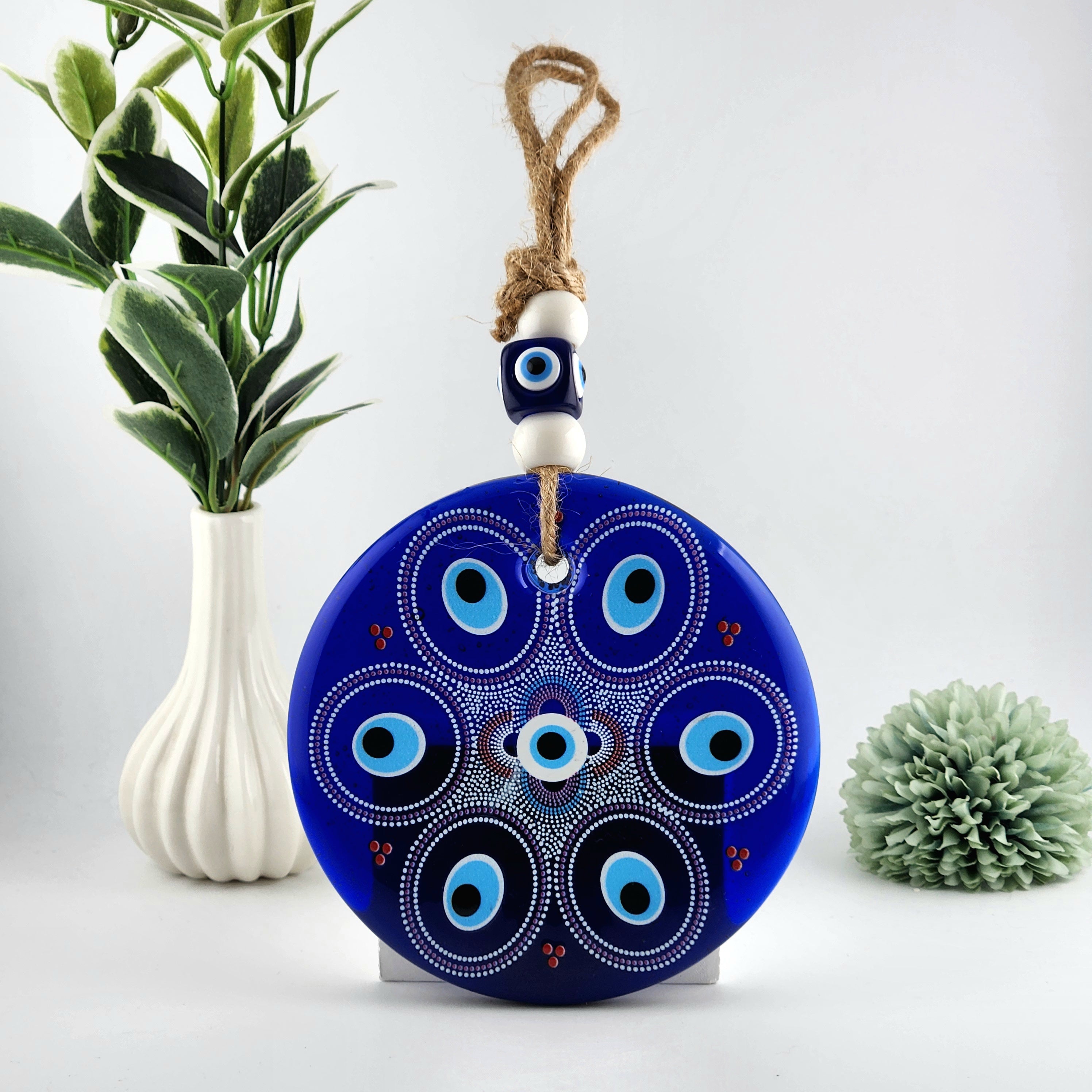 Hanging Large Glass Evil Eye