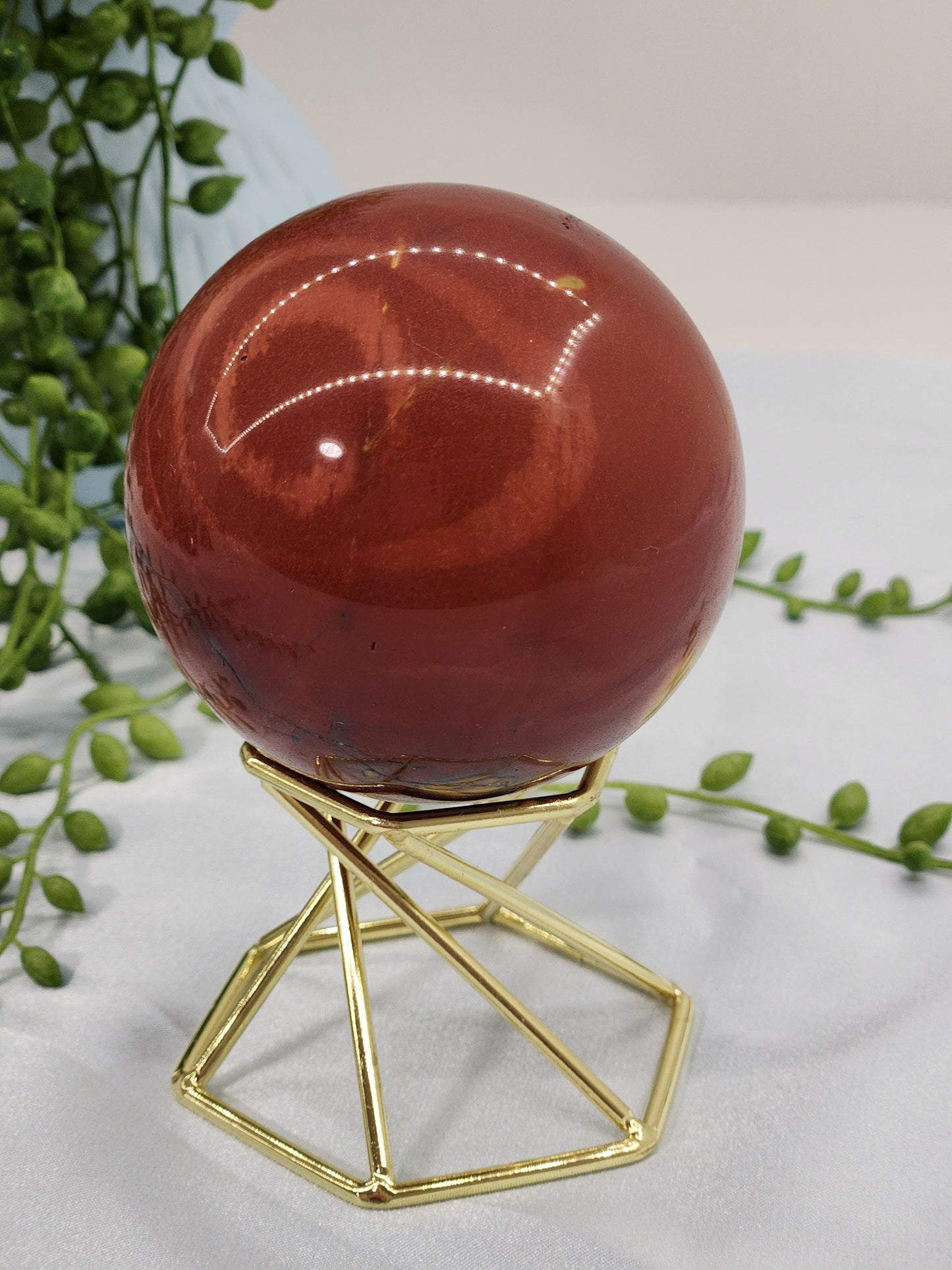 Red Mookaite Sphere