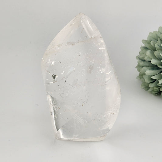 Clear Quartz Flame