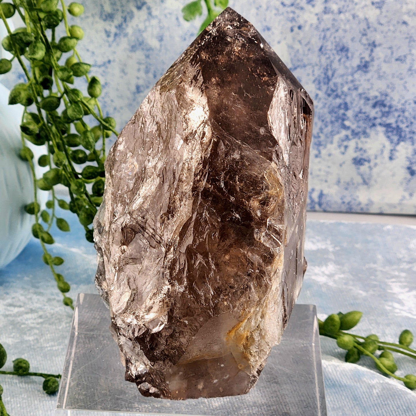 Elestial Smokey Quartz