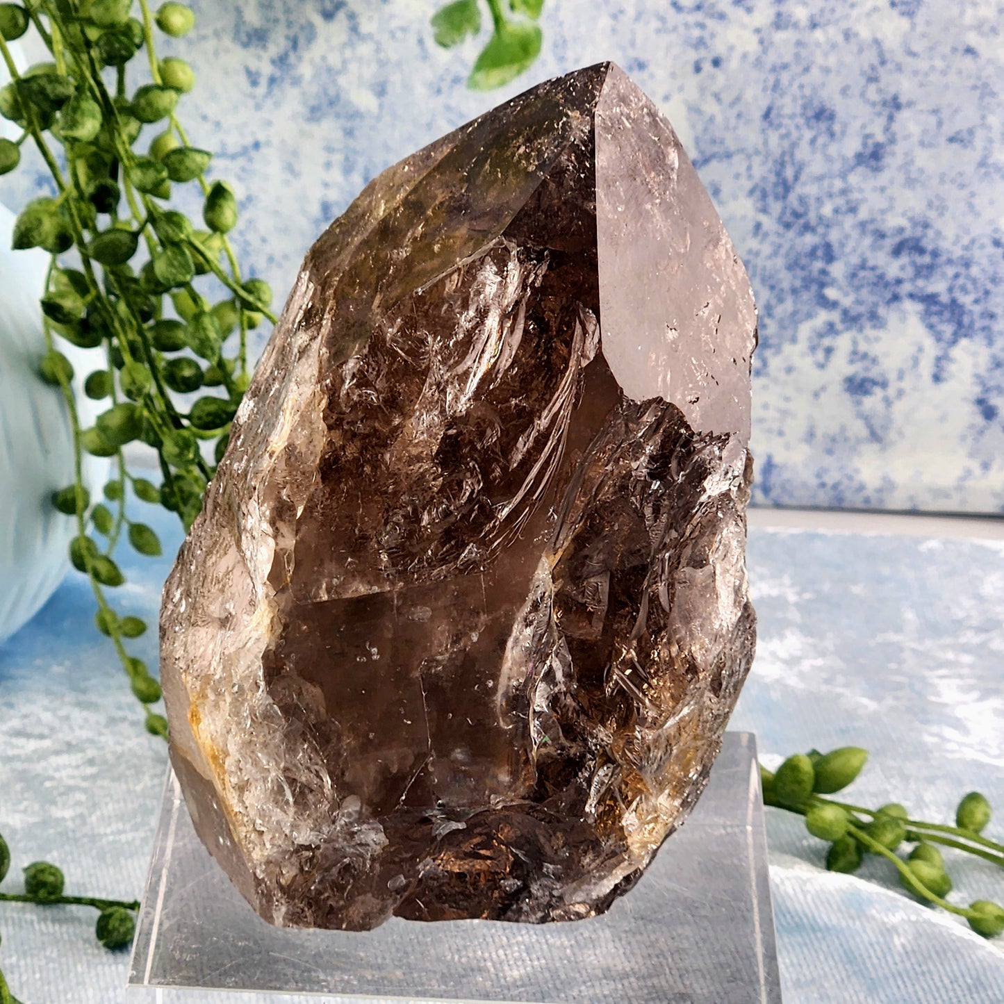 Elestial Smokey Quartz